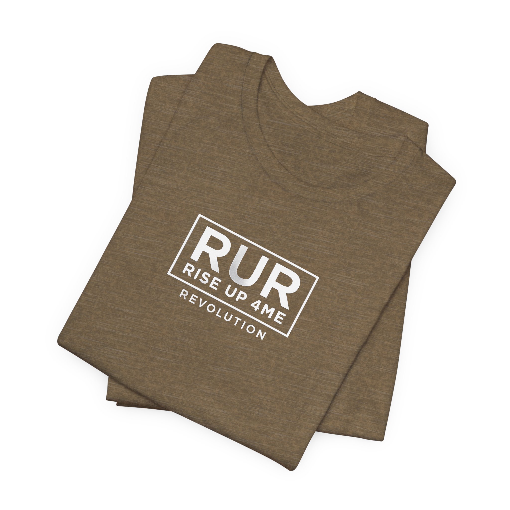 Short Sleeve Crew Tee Rise Up 4 Me Revolution Tee, Unisex Short Sleeve Shirt, Motivational Graphic Tee, Affirmation Apparel, Gift for Activists, Everyday Wear - Image 11