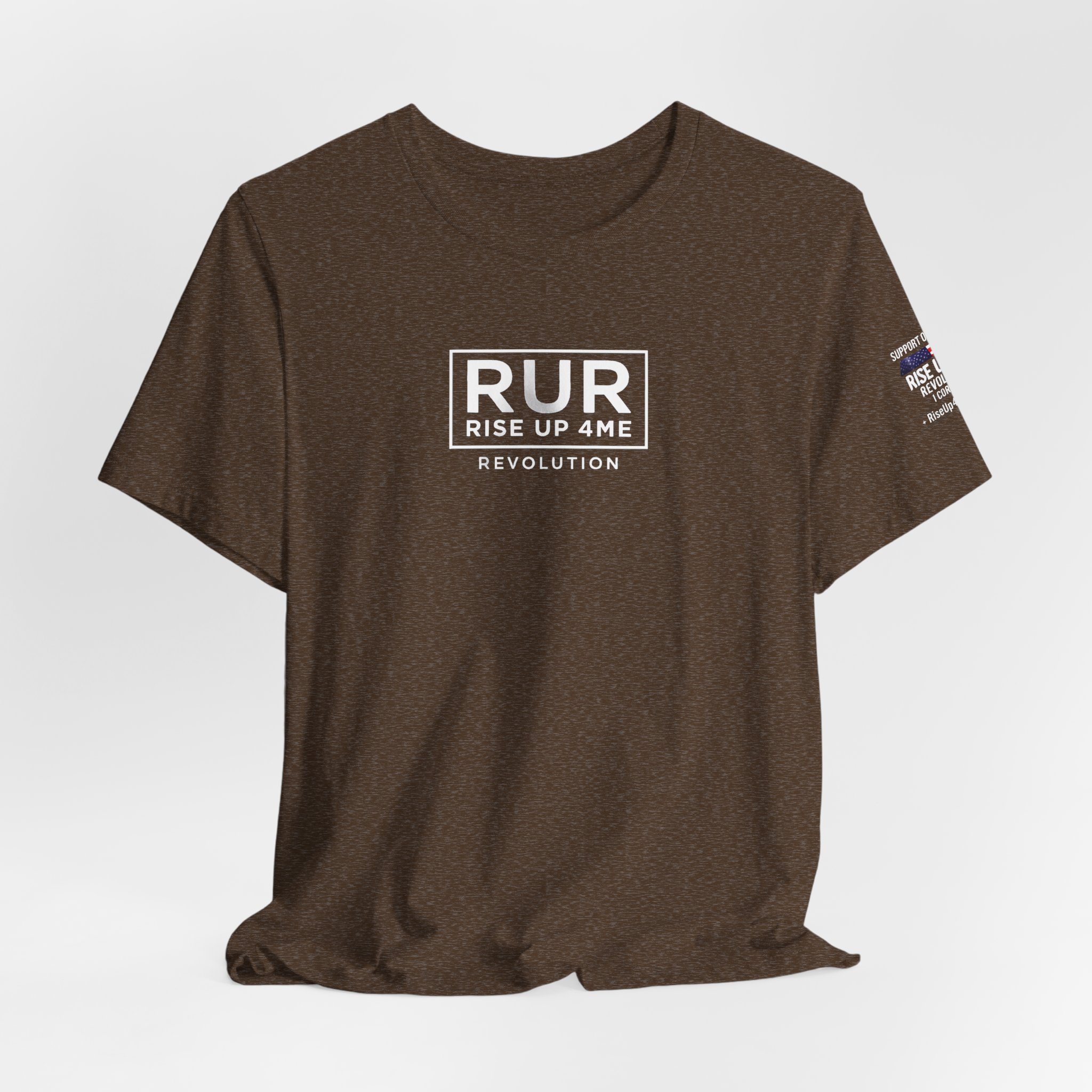 Short Sleeve Crew Tee Rise Up 4 Me Revolution Tee, Unisex Short Sleeve Shirt, Motivational Graphic Tee, Affirmation Apparel, Gift for Activists, Everyday Wear - Image 16