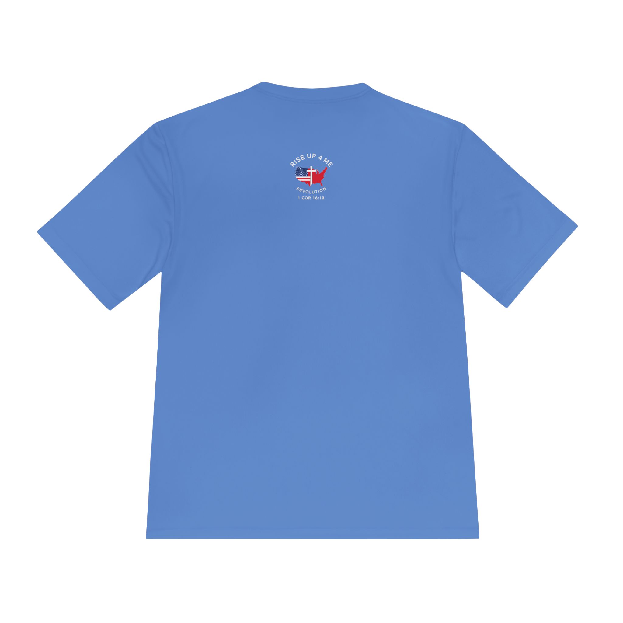 Workout Gym Apparel Patriotic RƎR Performance Tee — American Flag Map “Freedom” Moisture‑Wicking Shirt - Image 14