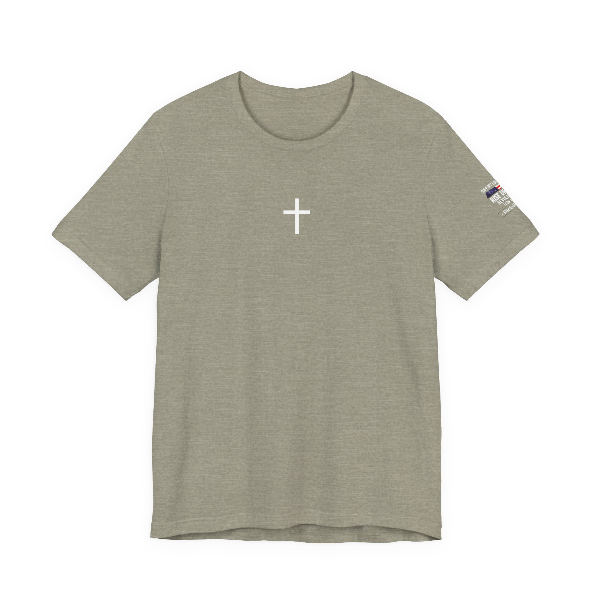 Short Sleeve Crew Tee Faith-Inspired Unisex Tee, Casual Christian Shirt, Summer Chill Top, Gift for Believers, Everyday Comfort Wear - Image 21