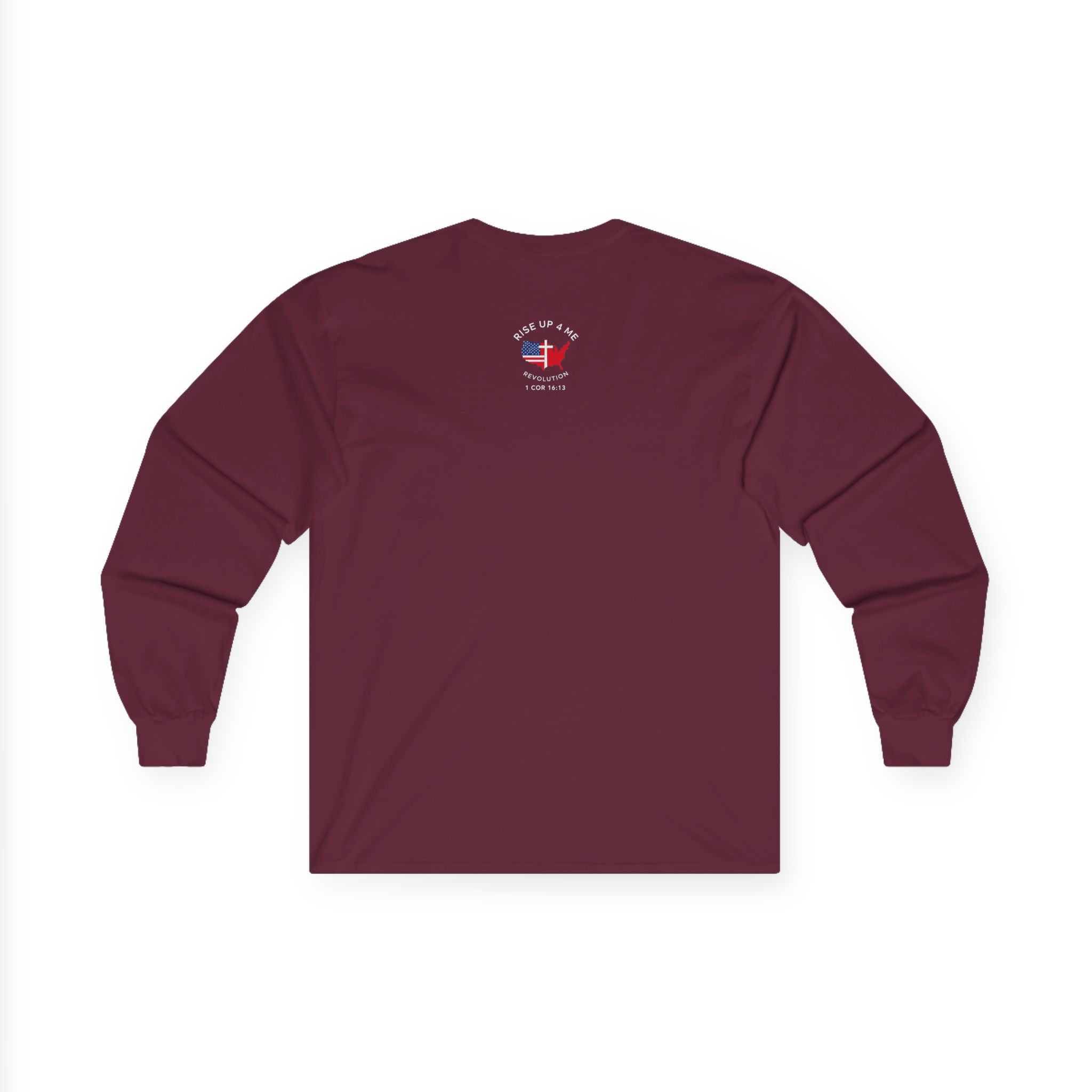 Long Sleeve T-Shirt RURStar Logo Long Sleeve Tee — Black Graphic Cotton Shirt ( Free Shipping Included) - Image 5