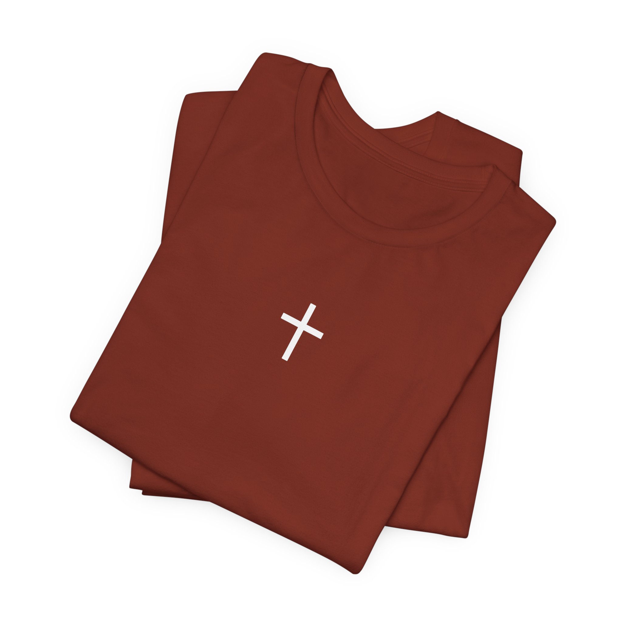 Short Sleeve Crew Tee Faith-Inspired Unisex Tee, Casual Christian Shirt, Summer Chill Top, Gift for Believers, Everyday Comfort Wear - Image 7