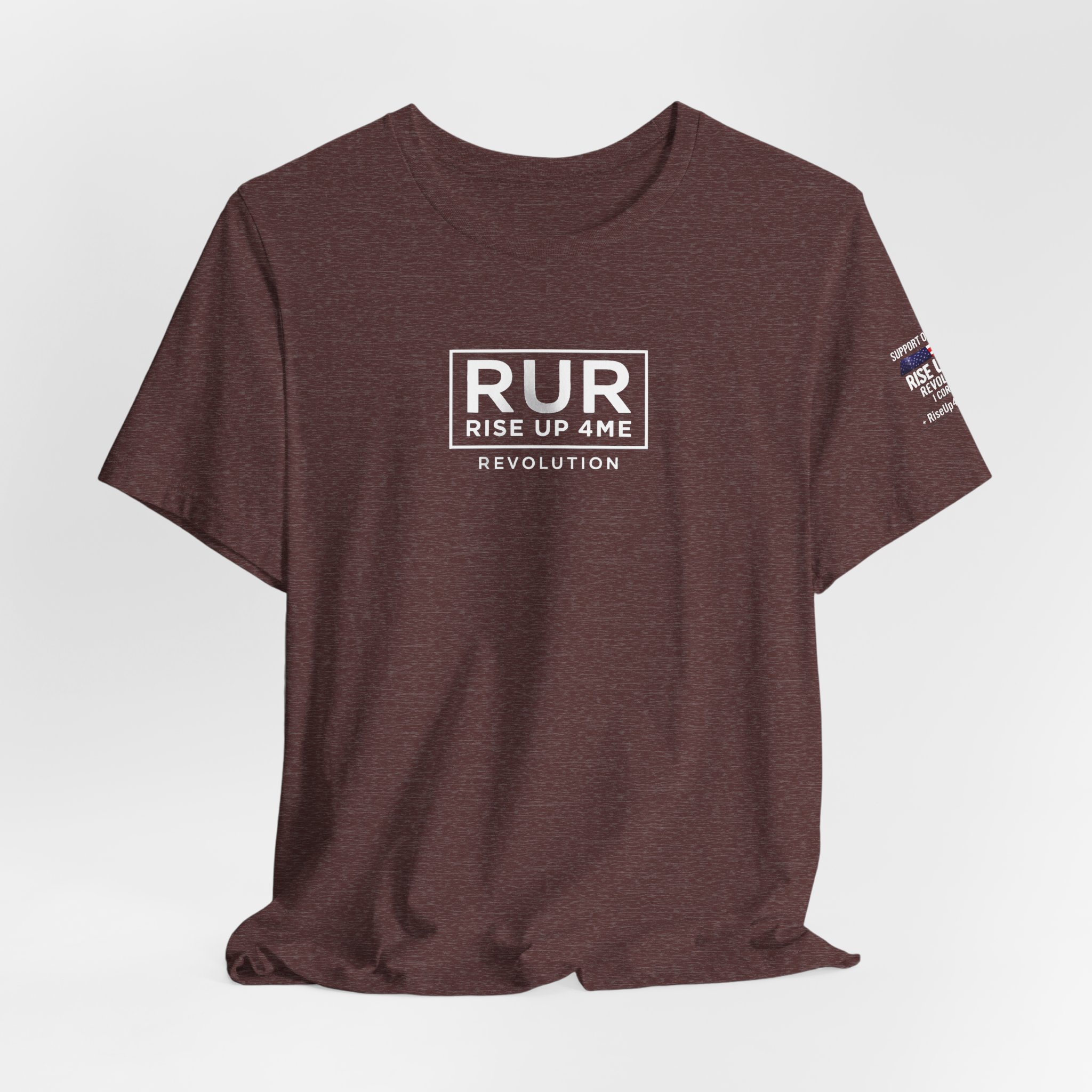Short Sleeve Crew Tee Rise Up 4 Me Revolution Tee, Unisex Short Sleeve Shirt, Motivational Graphic Tee, Affirmation Apparel, Gift for Activists, Everyday Wear - Image 40