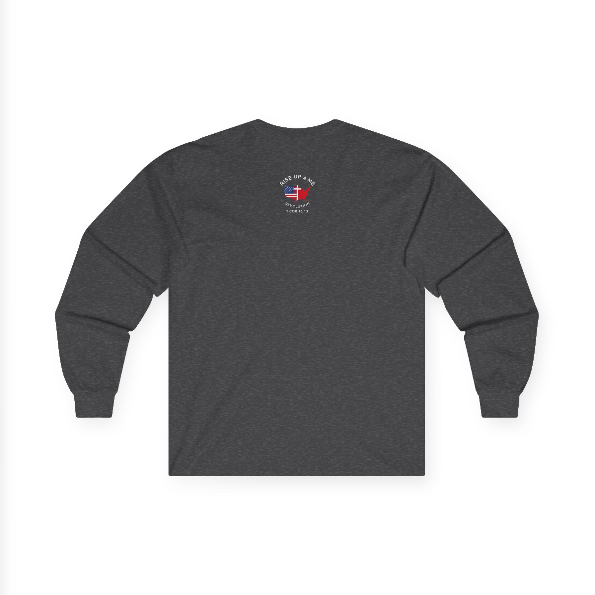 Long Sleeve T-Shirt RURStar Logo Long Sleeve Tee — Black Graphic Cotton Shirt ( Free Shipping Included) - Image 14