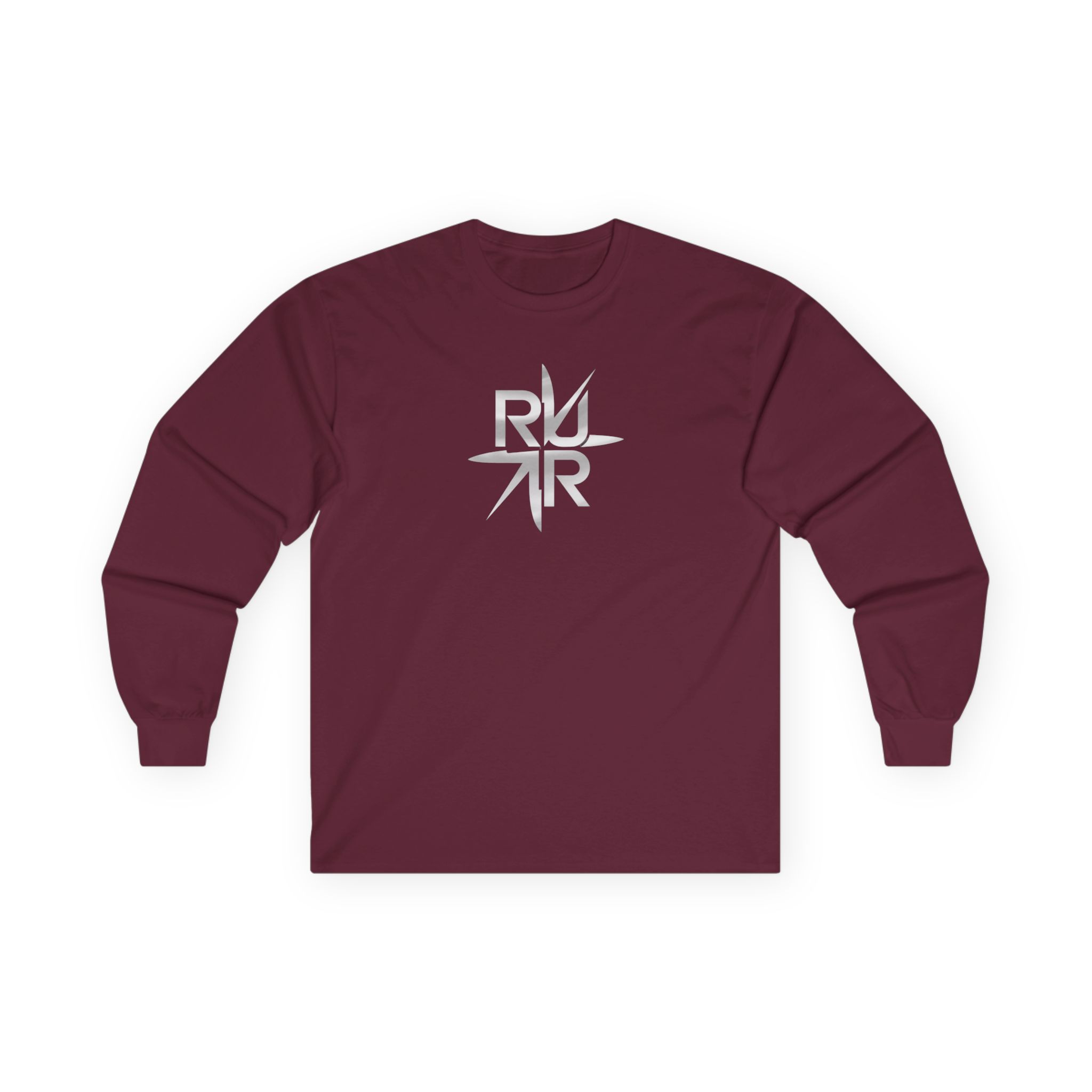 Long Sleeve T-Shirt RURStar Logo Long Sleeve Tee — Black Graphic Cotton Shirt ( Free Shipping Included) - Image 4