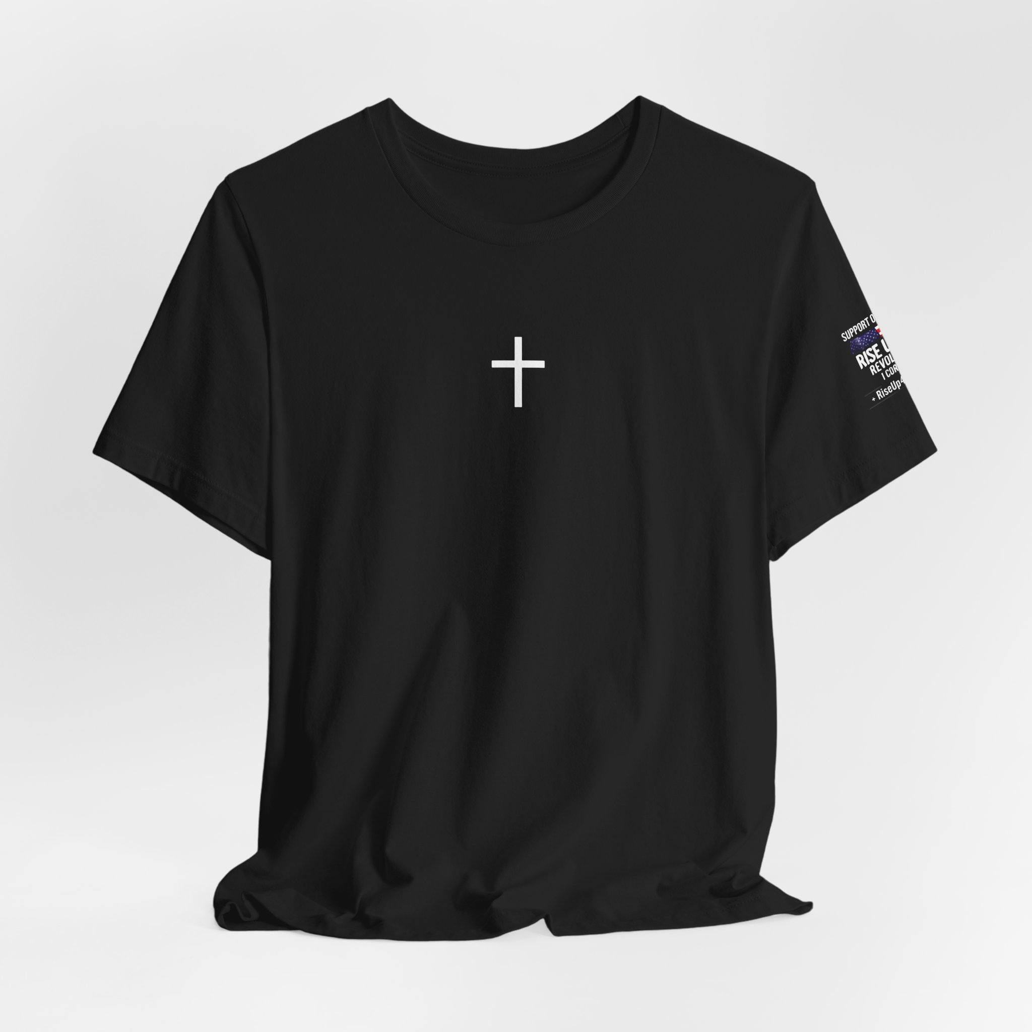 Short Sleeve Crew Tee Faith-Inspired Unisex Tee, Casual Christian Shirt, Summer Chill Top, Gift for Believers, Everyday Comfort Wear - Image 12