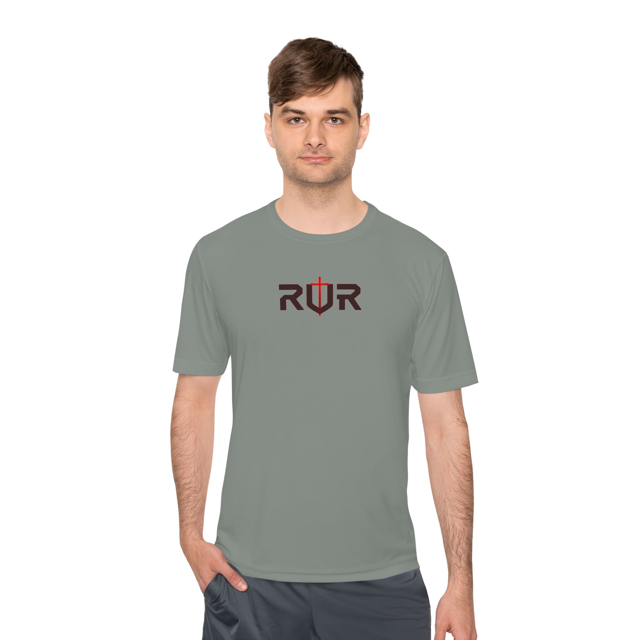 Workout Gym Apparel Patriotic RƎR Performance Tee — American Flag Map “Freedom” Moisture‑Wicking Shirt - Image 11