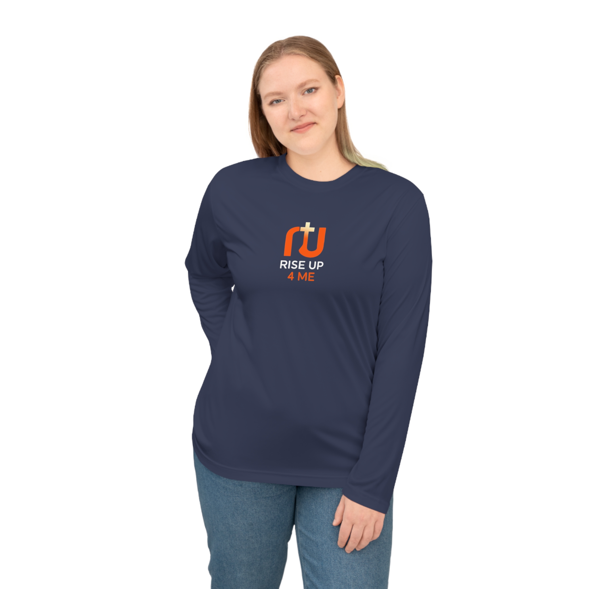 Workout Athletic Apparel Motivational Activewear Shirt, Unisex Performance Long Sleeve Shirt, Workout Top, Fitness Gift, Athleisure Apparel - Image 11