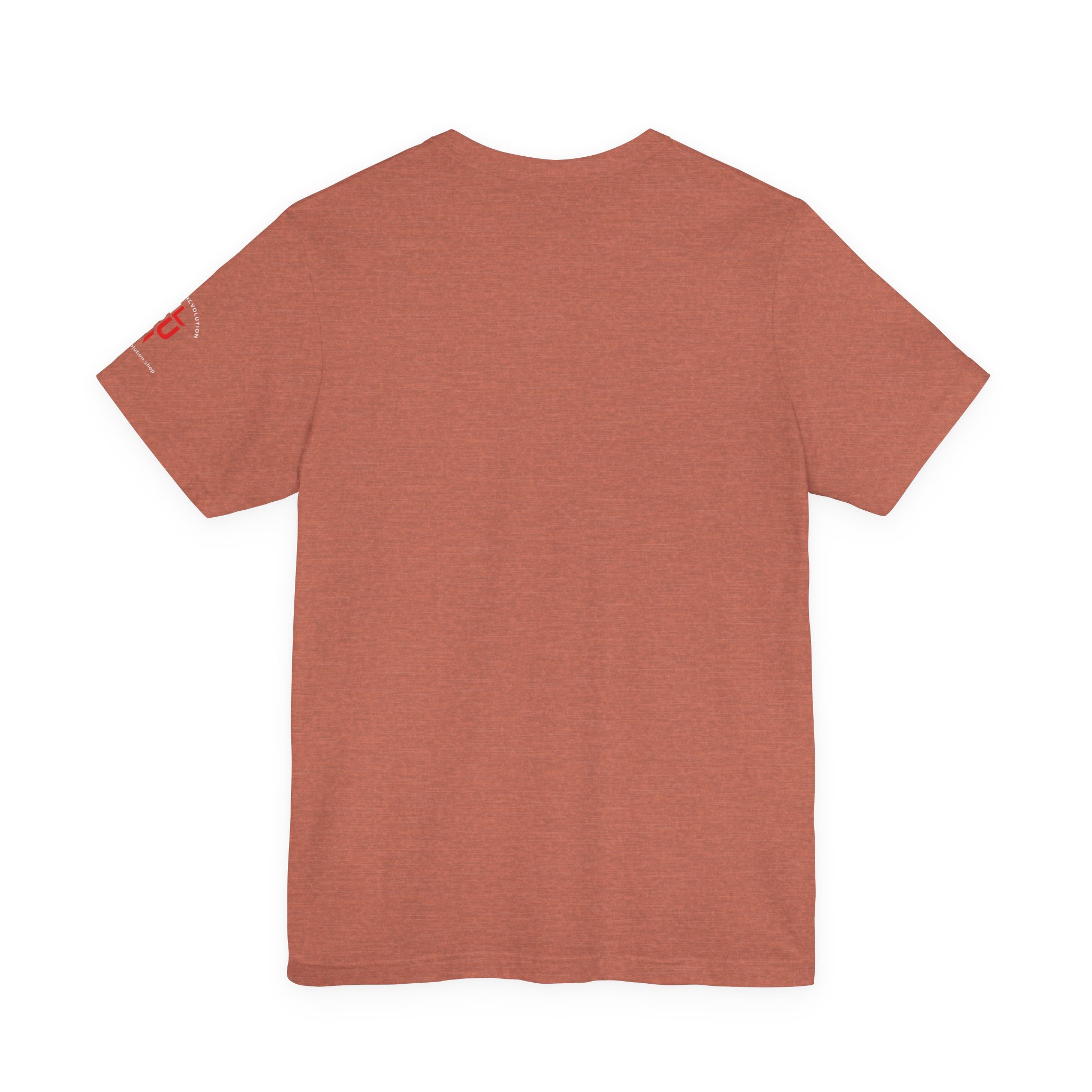 Short Sleeve Crew Tee Rise Up Logo Tee — American Flag Sleeve Casual Short-Sleeve Shirt - Image 6