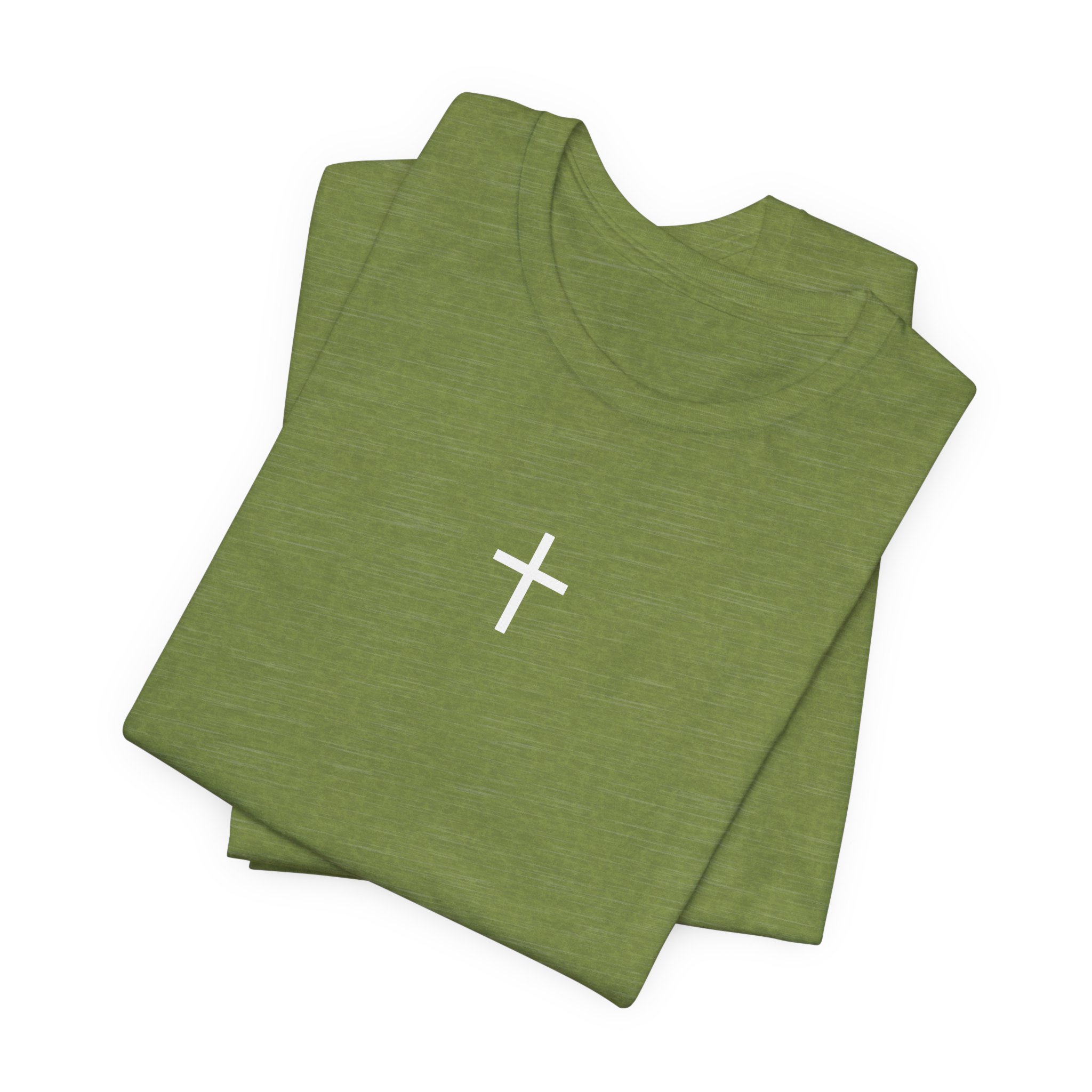 Short Sleeve Crew Tee Faith-Inspired Unisex Tee, Casual Christian Shirt, Summer Chill Top, Gift for Believers, Everyday Comfort Wear - Image 27