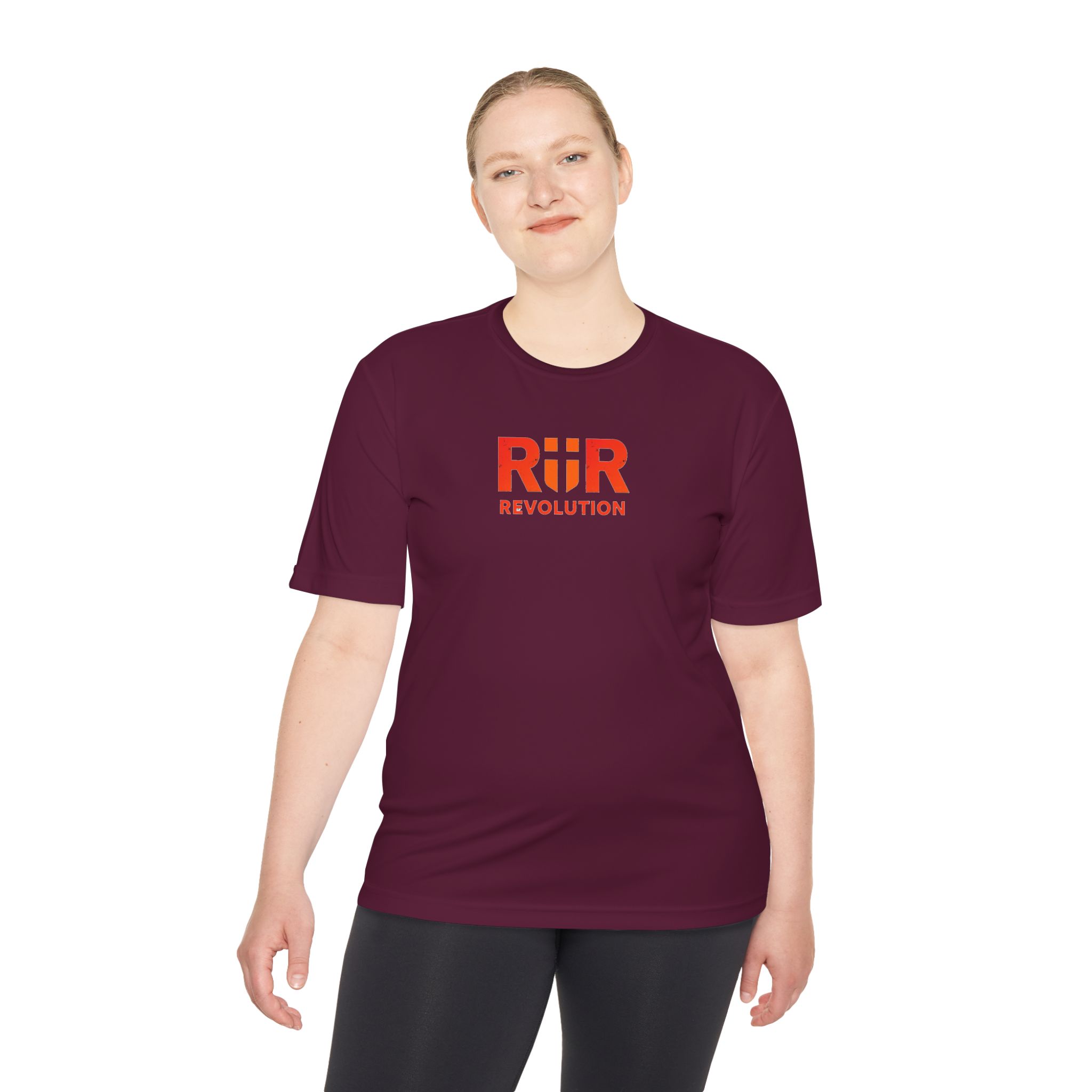 Workout Athletic Apparel Revolution R|R Performance Tee — Moisture-Wicking Athletic Shirt - Image 44