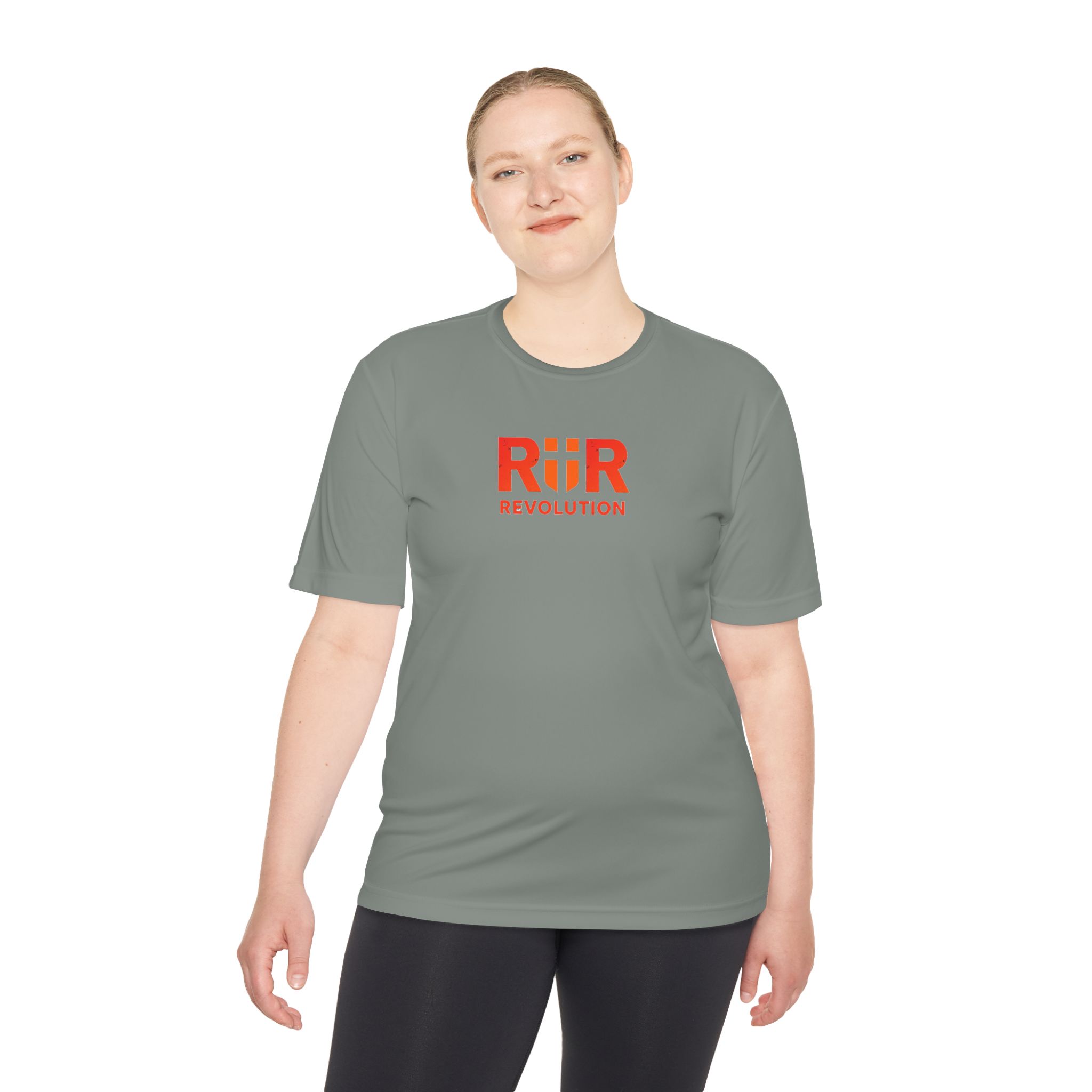 Workout Athletic Apparel Revolution R|R Performance Tee — Moisture-Wicking Athletic Shirt - Image 24