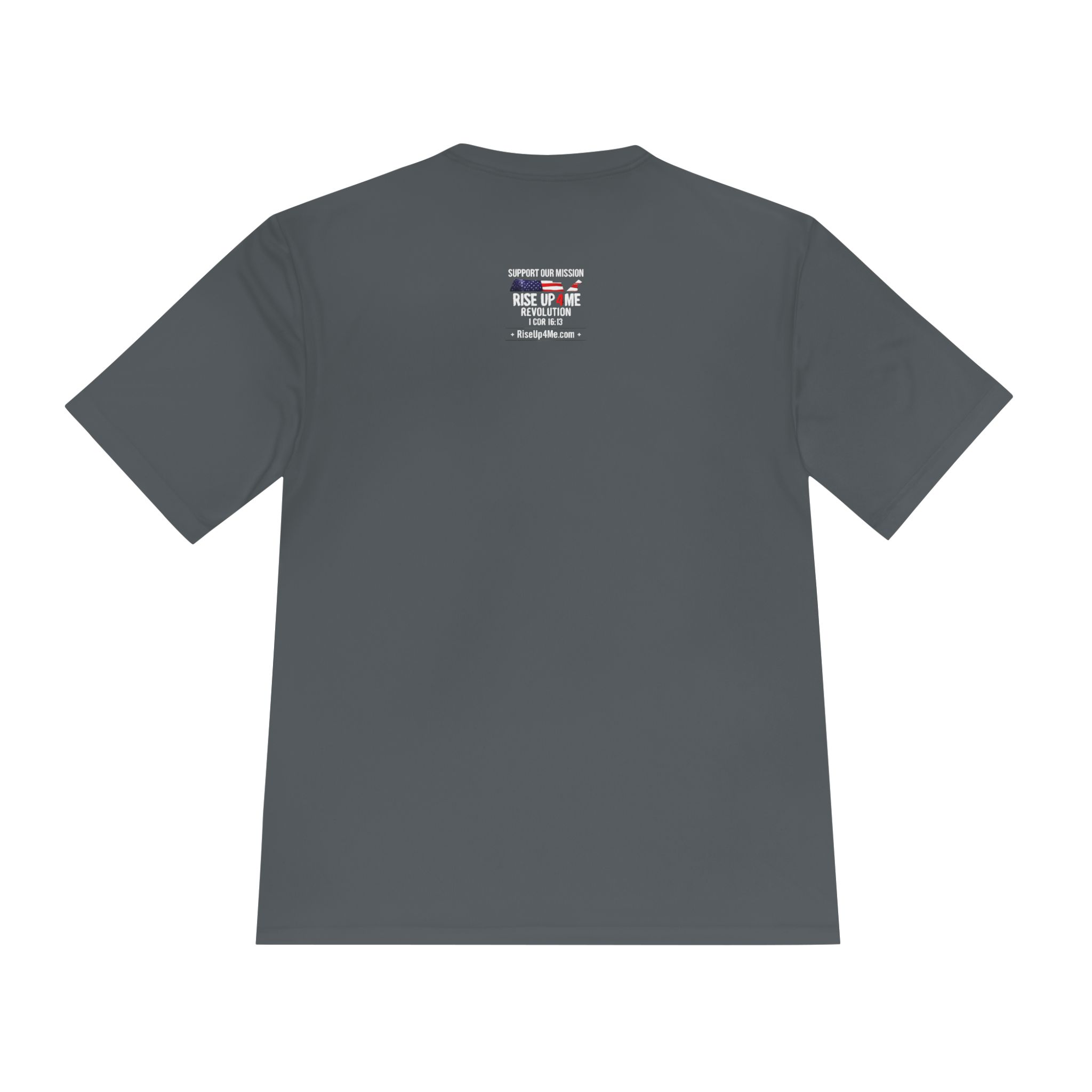 Workout Athletic Apparel Revolution R|R Performance Tee — Moisture-Wicking Athletic Shirt - Image 2