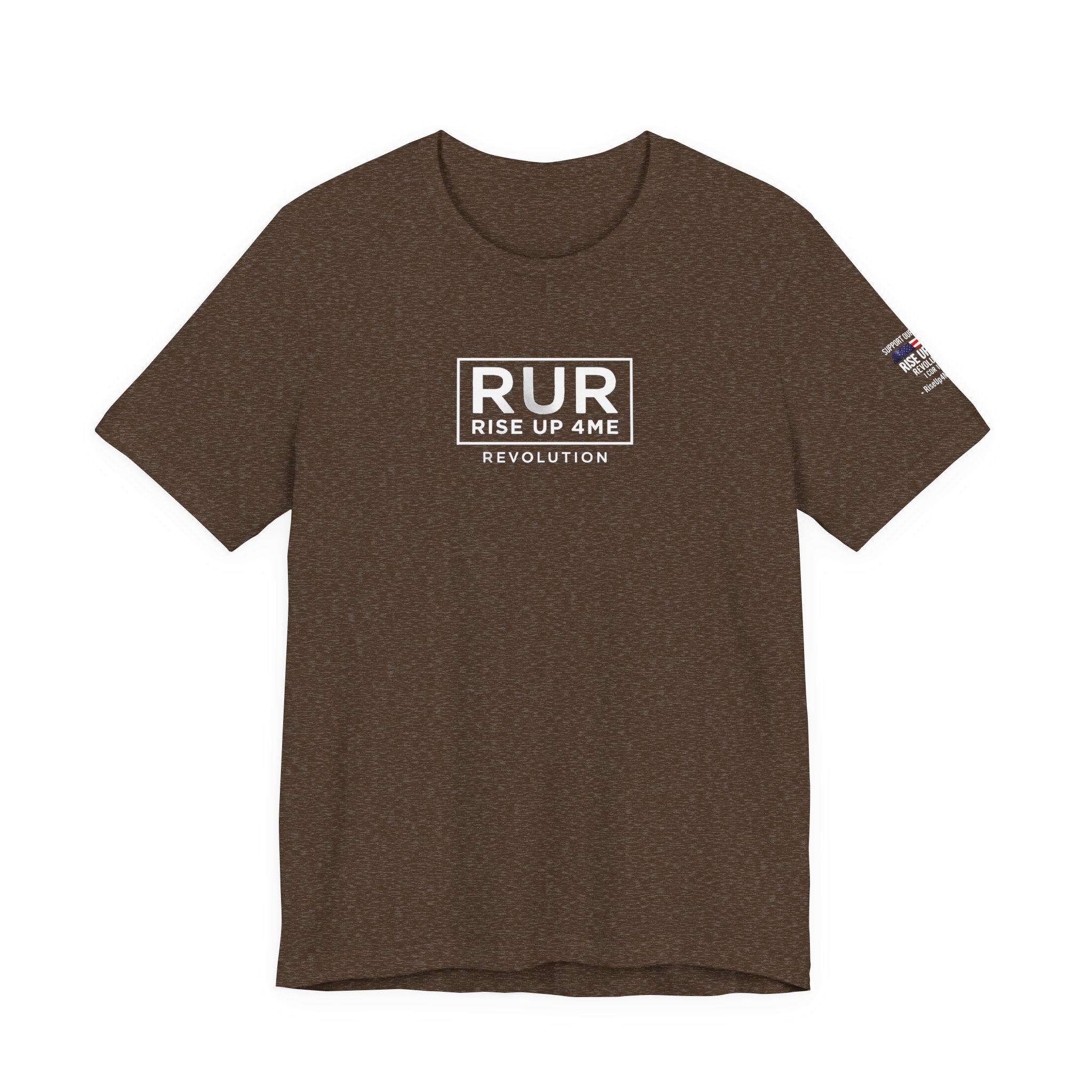 Short Sleeve Crew Tee Rise Up 4 Me Revolution Tee, Unisex Short Sleeve Shirt, Motivational Graphic Tee, Affirmation Apparel, Gift for Activists, Everyday Wear - Image 13