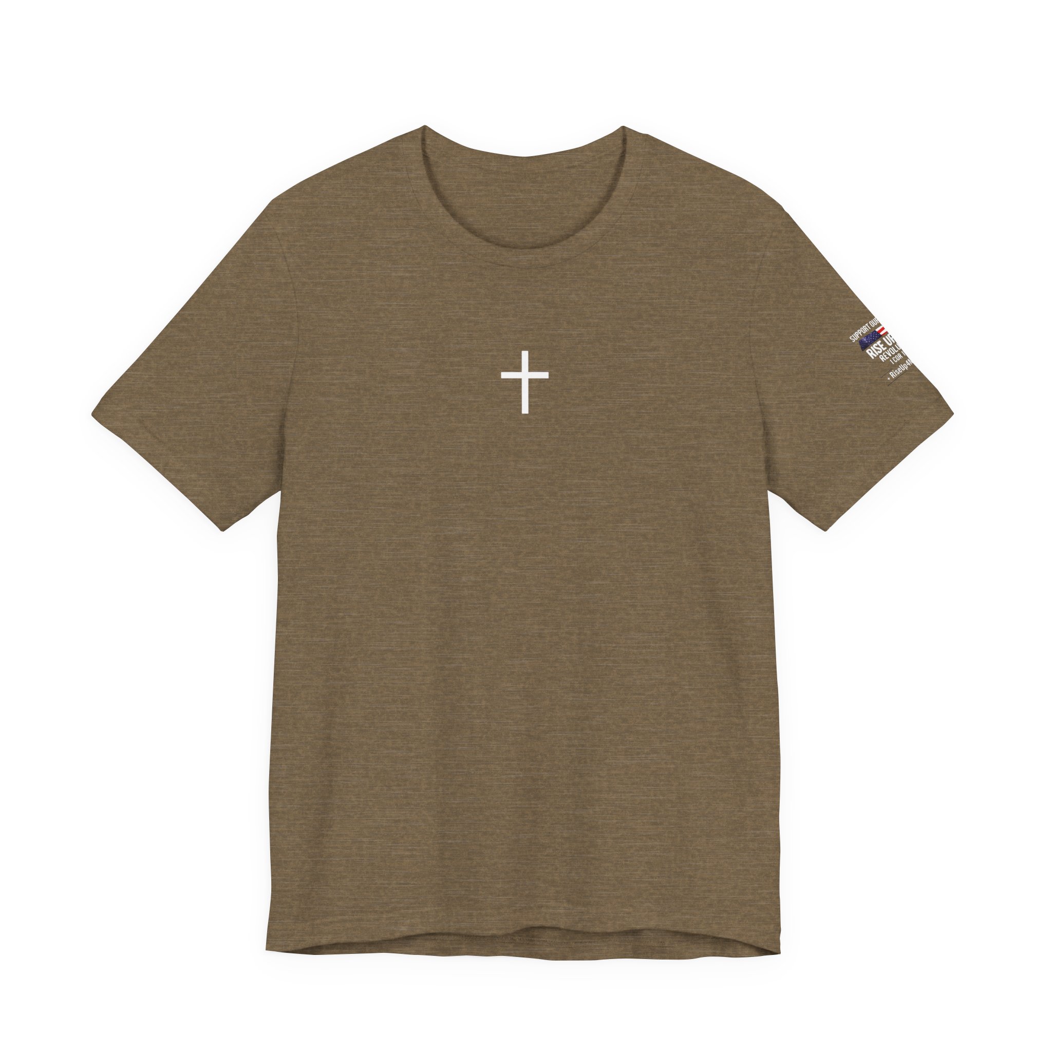 Short Sleeve Crew Tee Faith-Inspired Unisex Tee, Casual Christian Shirt, Summer Chill Top, Gift for Believers, Everyday Comfort Wear - Image 13