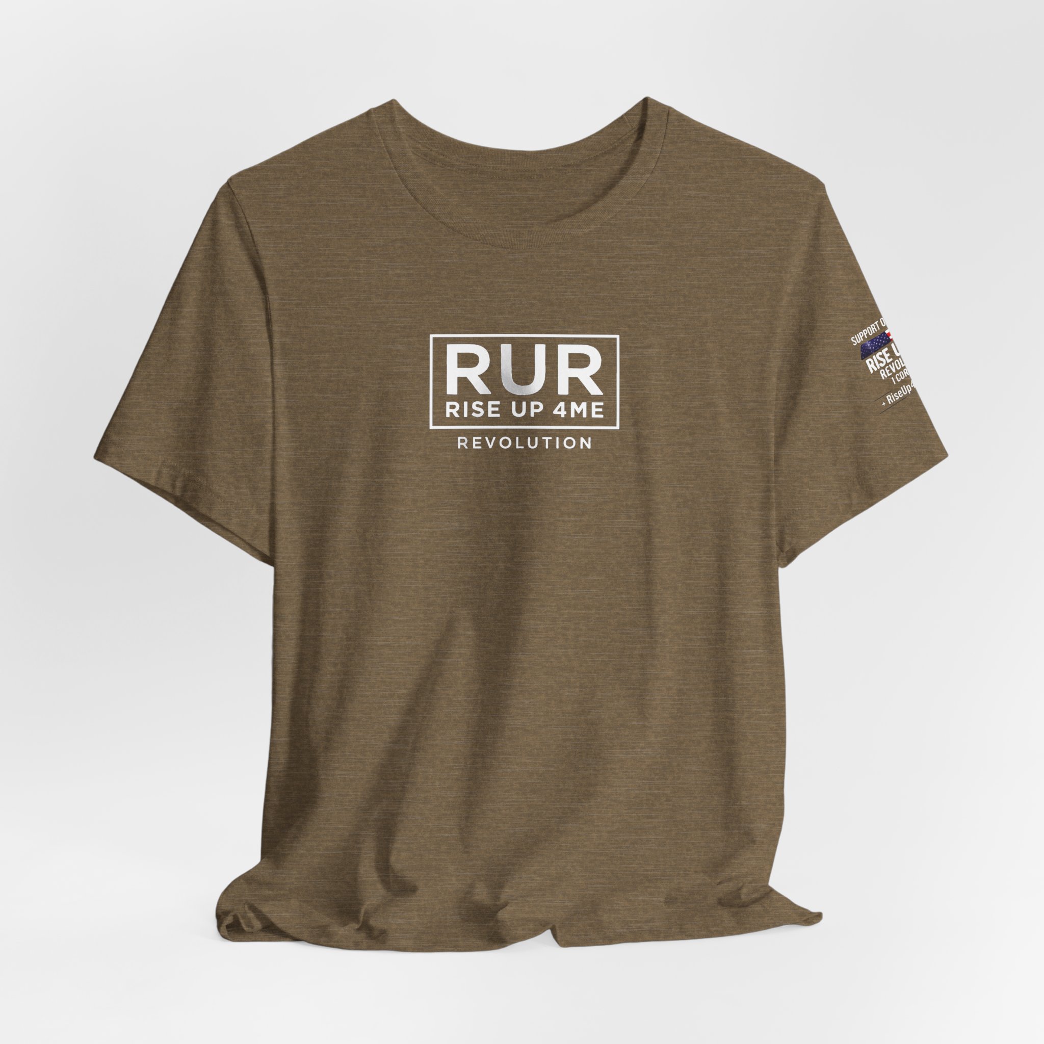 Short Sleeve Crew Tee Rise Up 4 Me Revolution Tee, Unisex Short Sleeve Shirt, Motivational Graphic Tee, Affirmation Apparel, Gift for Activists, Everyday Wear - Image 12