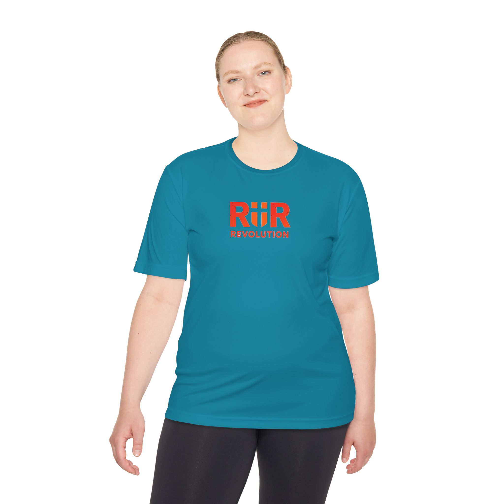 Workout Athletic Apparel Revolution R|R Performance Tee — Moisture-Wicking Athletic Shirt - Image 32