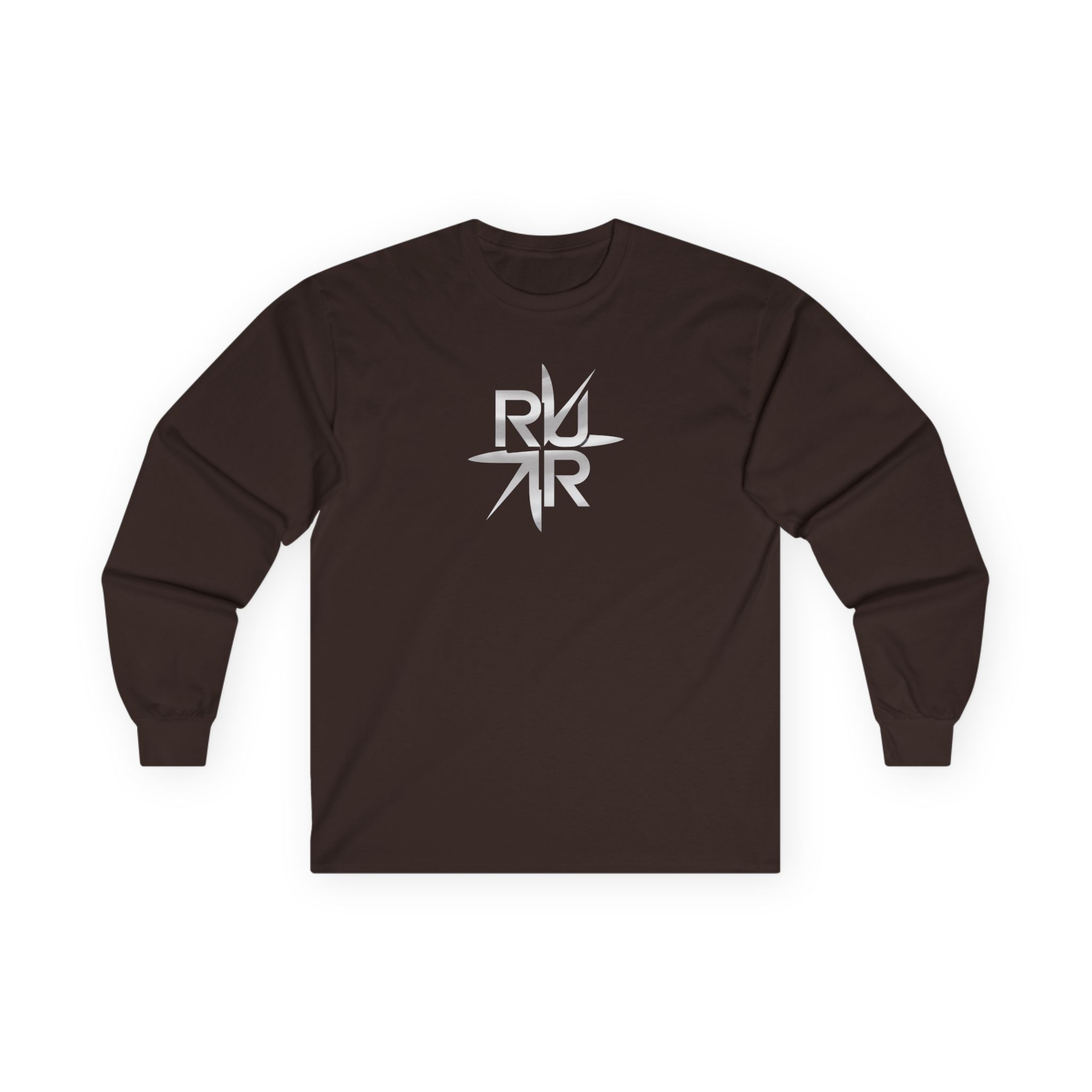 Long Sleeve T-Shirt RURStar Logo Long Sleeve Tee — Black Graphic Cotton Shirt ( Free Shipping Included) - Image 7