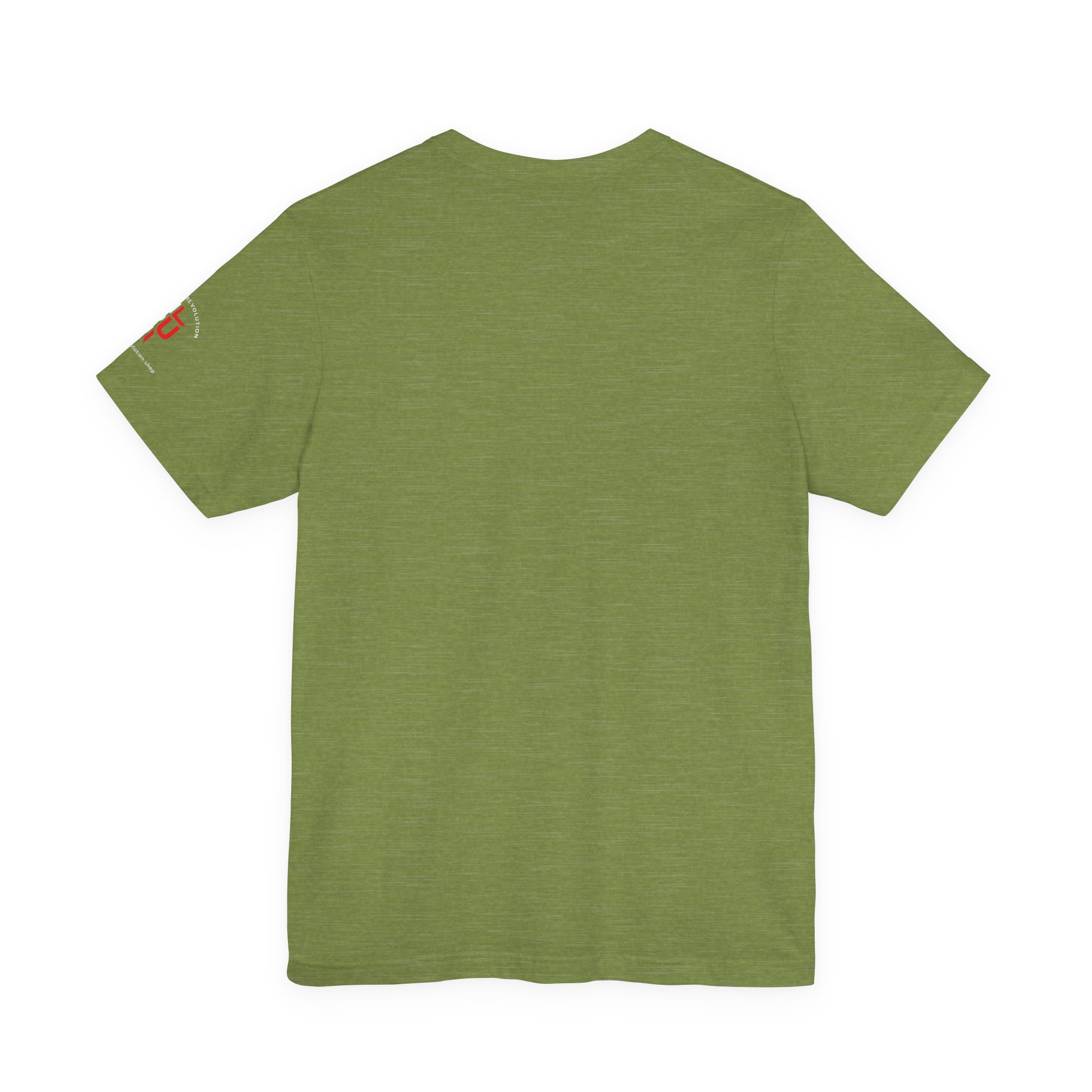 Short Sleeve Crew Tee Rise Up Logo Tee — American Flag Sleeve Casual Short-Sleeve Shirt - Image 26