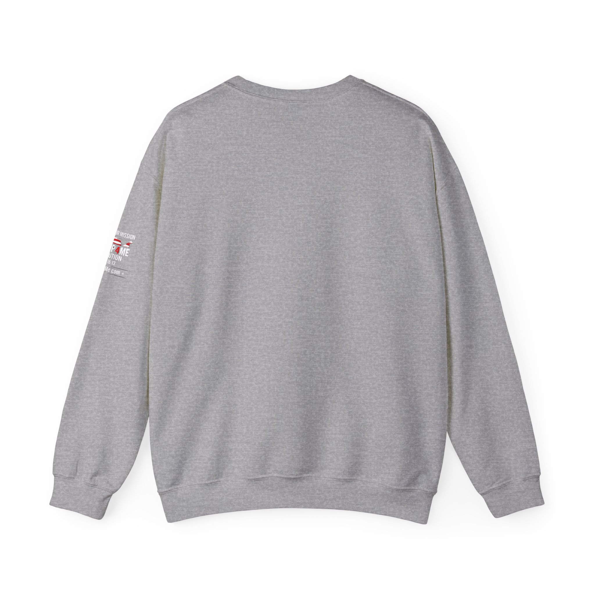 Crew Neck Unisex Comfy Sweatshirt Revolution Logo Crewneck Sweatshirt — R|R Red Logo Pullover - Image 10