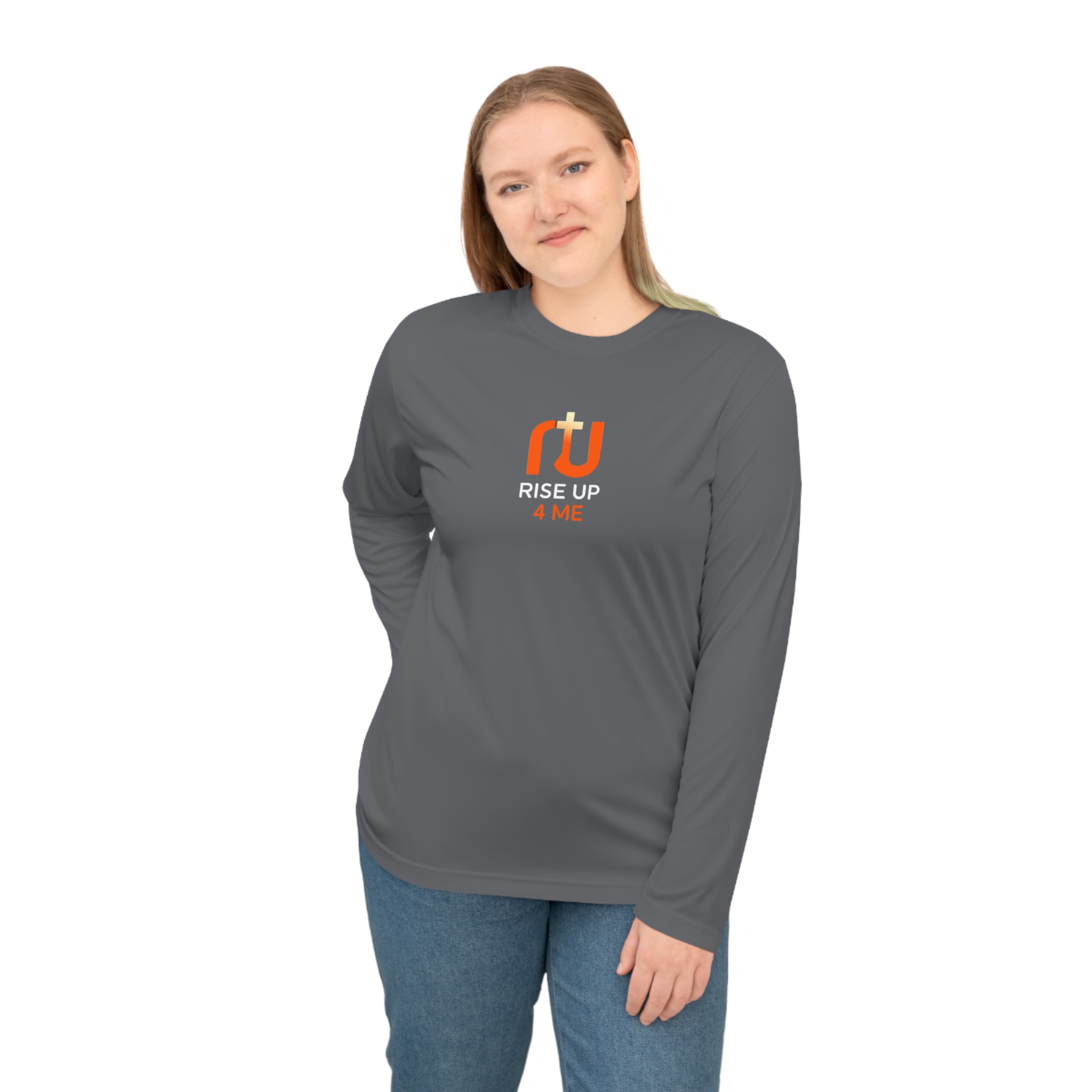 Workout Athletic Apparel Motivational Activewear Shirt, Unisex Performance Long Sleeve Shirt, Workout Top, Fitness Gift, Athleisure Apparel - Image 7