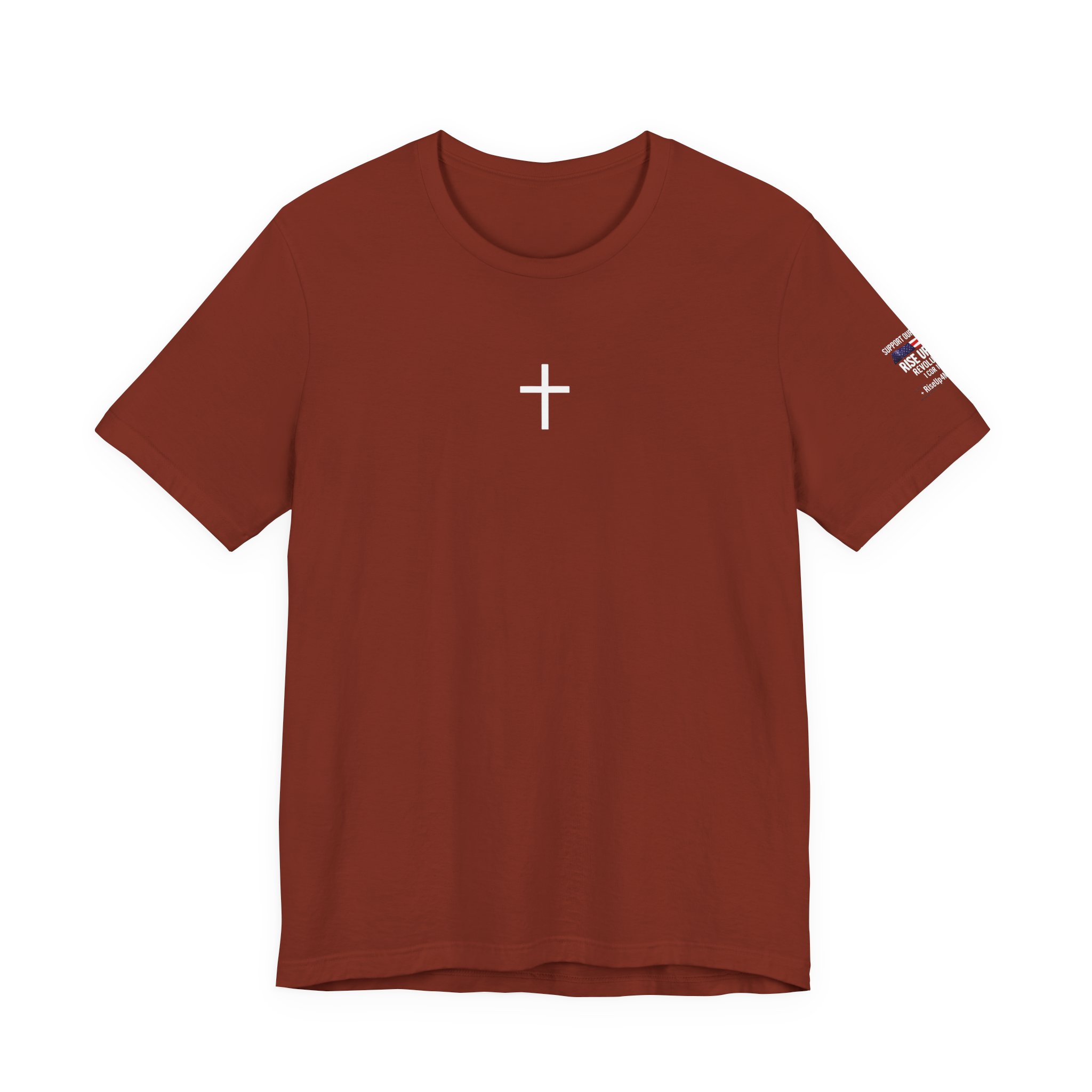 Short Sleeve Crew Tee Faith-Inspired Unisex Tee, Casual Christian Shirt, Summer Chill Top, Gift for Believers, Everyday Comfort Wear - Image 5