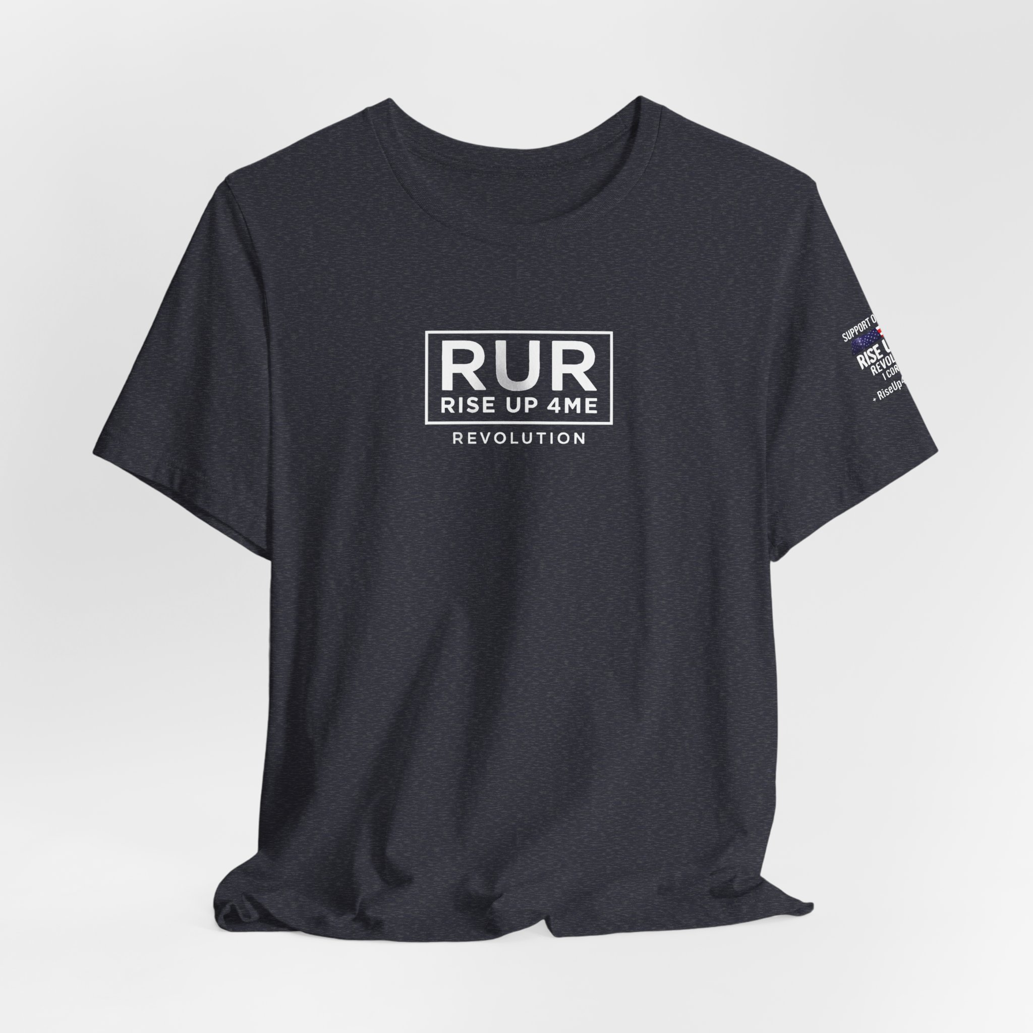 Short Sleeve Crew Tee Rise Up 4 Me Revolution Tee, Unisex Short Sleeve Shirt, Motivational Graphic Tee, Affirmation Apparel, Gift for Activists, Everyday Wear - Image 36