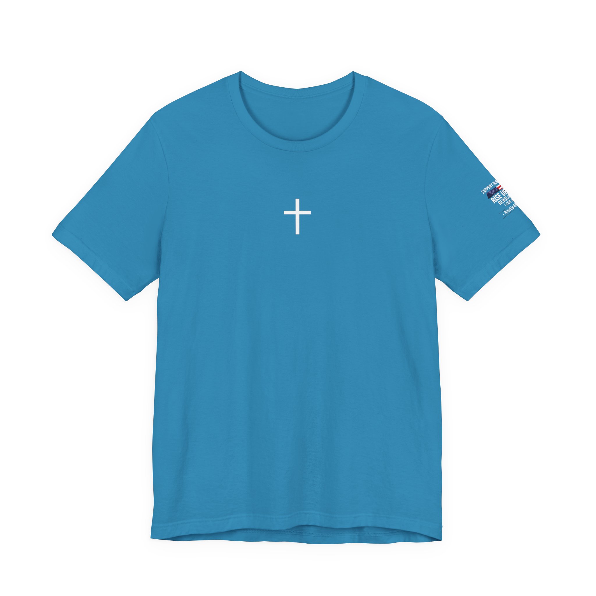Short Sleeve Crew Tee Faith-Inspired Unisex Tee, Casual Christian Shirt, Summer Chill Top, Gift for Believers, Everyday Comfort Wear - Image 29