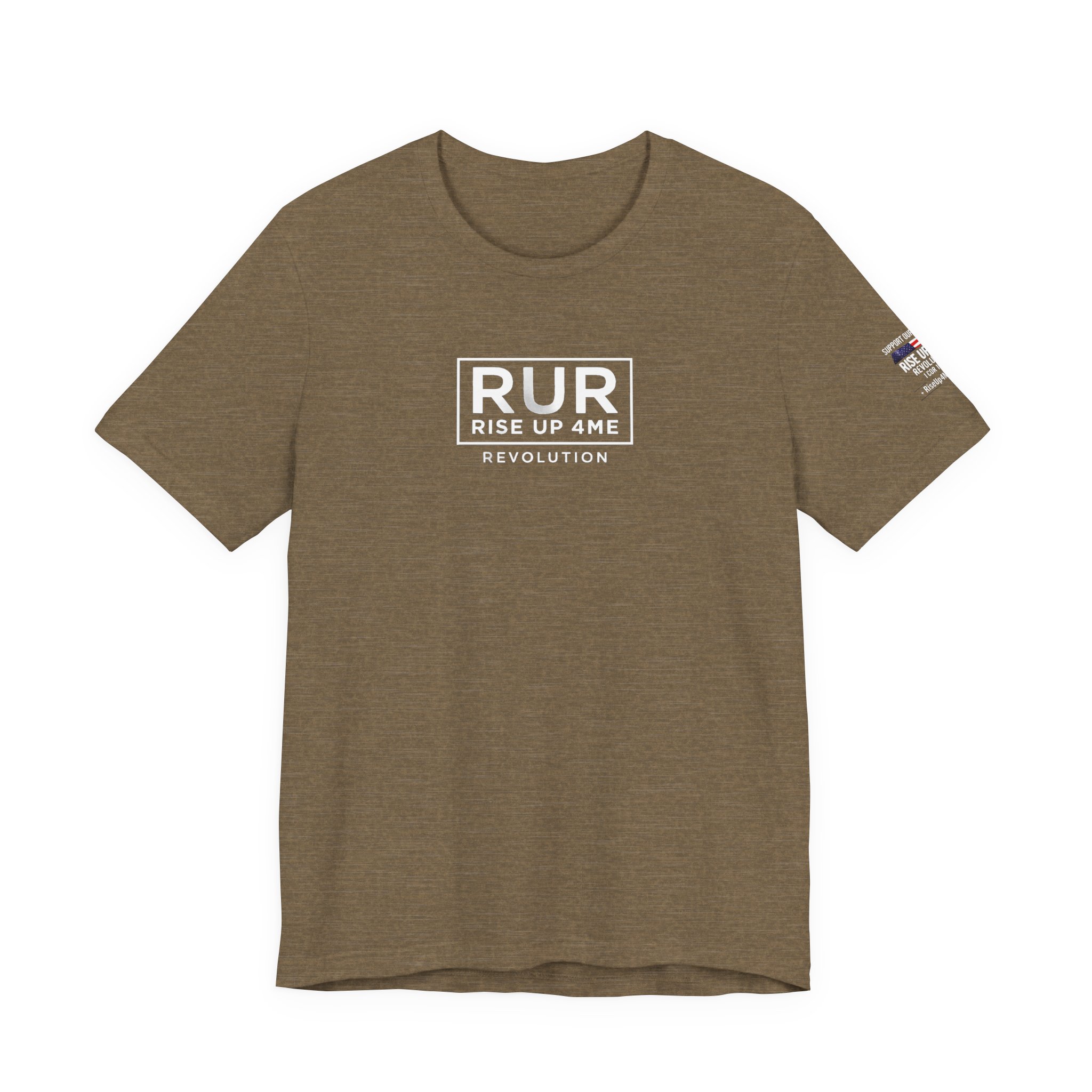 Short Sleeve Crew Tee Rise Up 4 Me Revolution Tee, Unisex Short Sleeve Shirt, Motivational Graphic Tee, Affirmation Apparel, Gift for Activists, Everyday Wear - Image 9