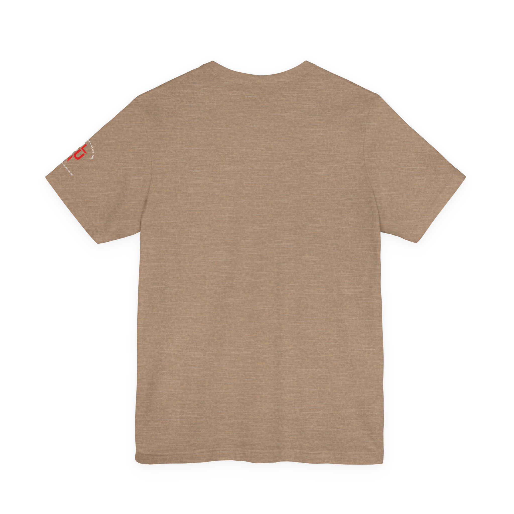 Short Sleeve Crew Tee Rise Up Logo Tee — American Flag Sleeve Casual Short-Sleeve Shirt - Image 10