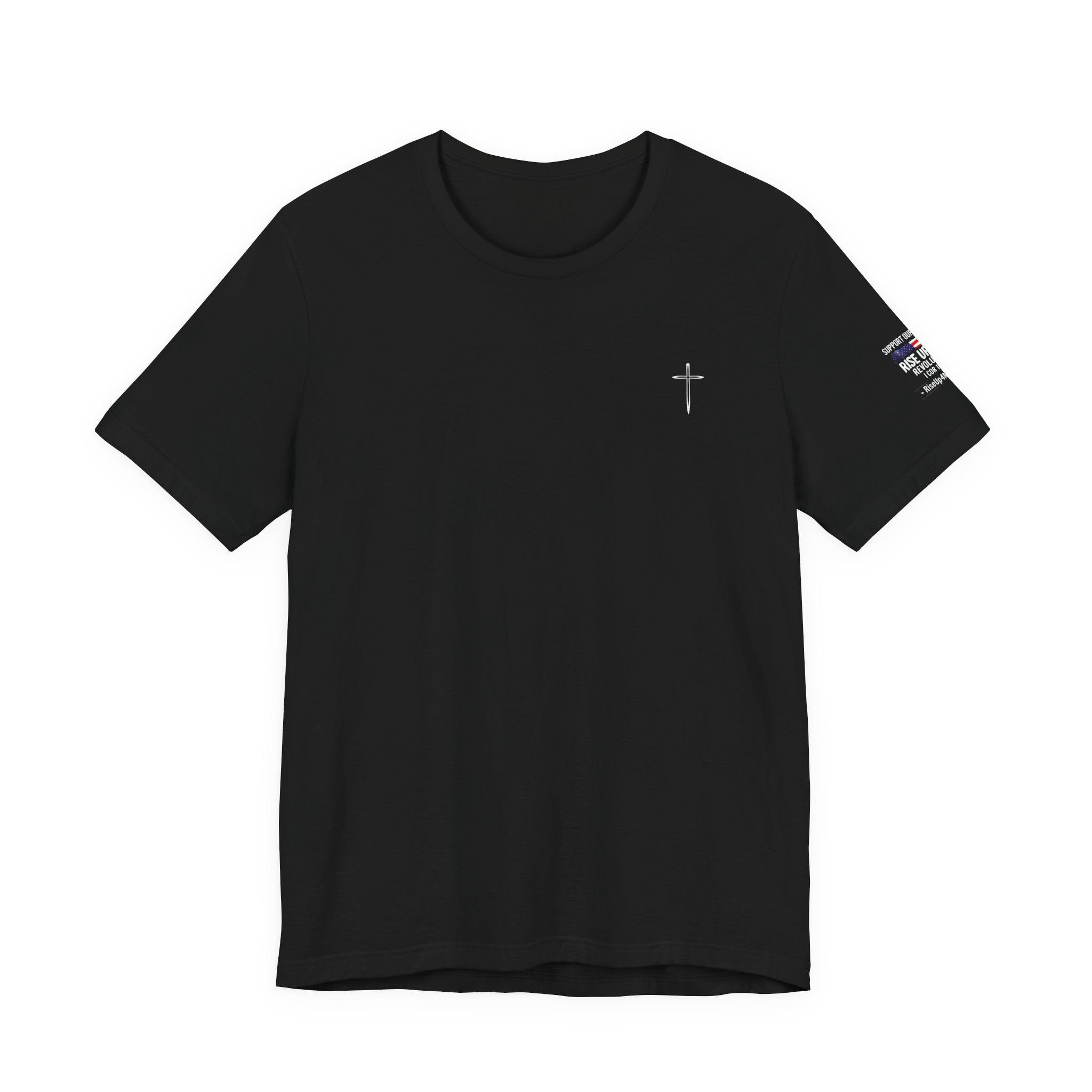 Short Sleeve Crew Tee Stylish Unisex Graphic Tee with Inspirational Design, Casual Wear, Gift for Him/Her, Daily Outfit, Birthday Present