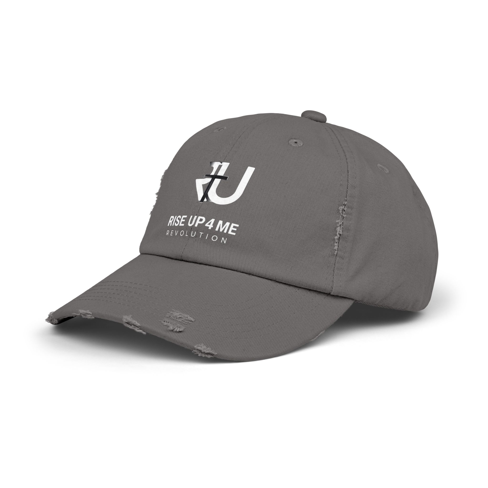 Distressed Cap Fading R U Cross Logo Unisex Distressed Cap - Rise Up 4 Me Revolution, Vintage Cap, Casual Headwear, Gifts for Him/Her, Street Style, Adjustable Hat - Image 18