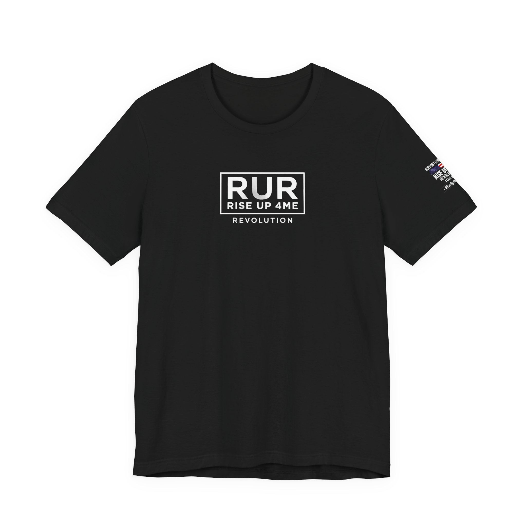 Short Sleeve Crew Tee Rise Up 4 Me Revolution Tee, Unisex Short Sleeve Shirt, Motivational Graphic Tee, Affirmation Apparel, Gift for Activists, Everyday Wear - Image 5