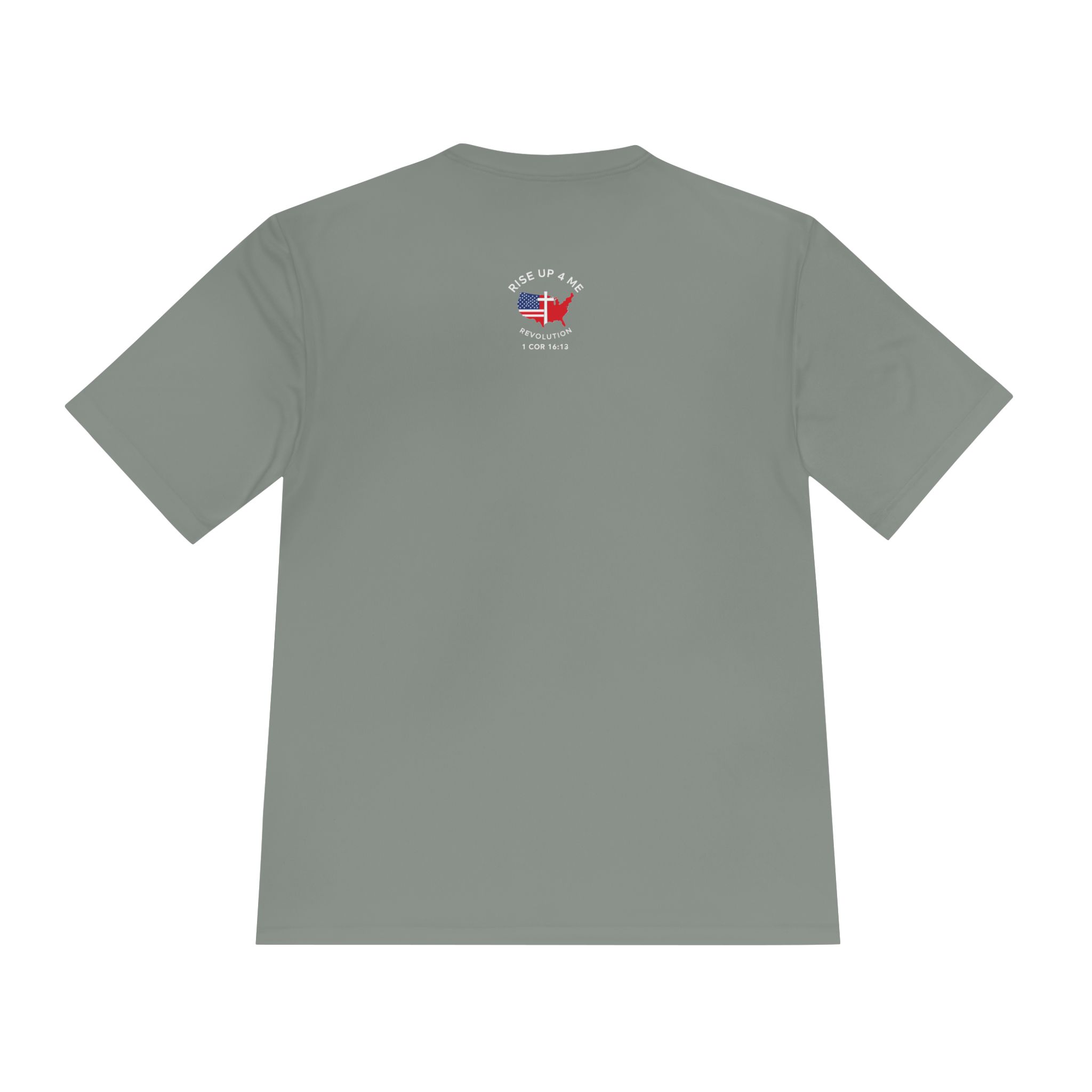 Workout Gym Apparel Patriotic RƎR Performance Tee — American Flag Map “Freedom” Moisture‑Wicking Shirt - Image 10