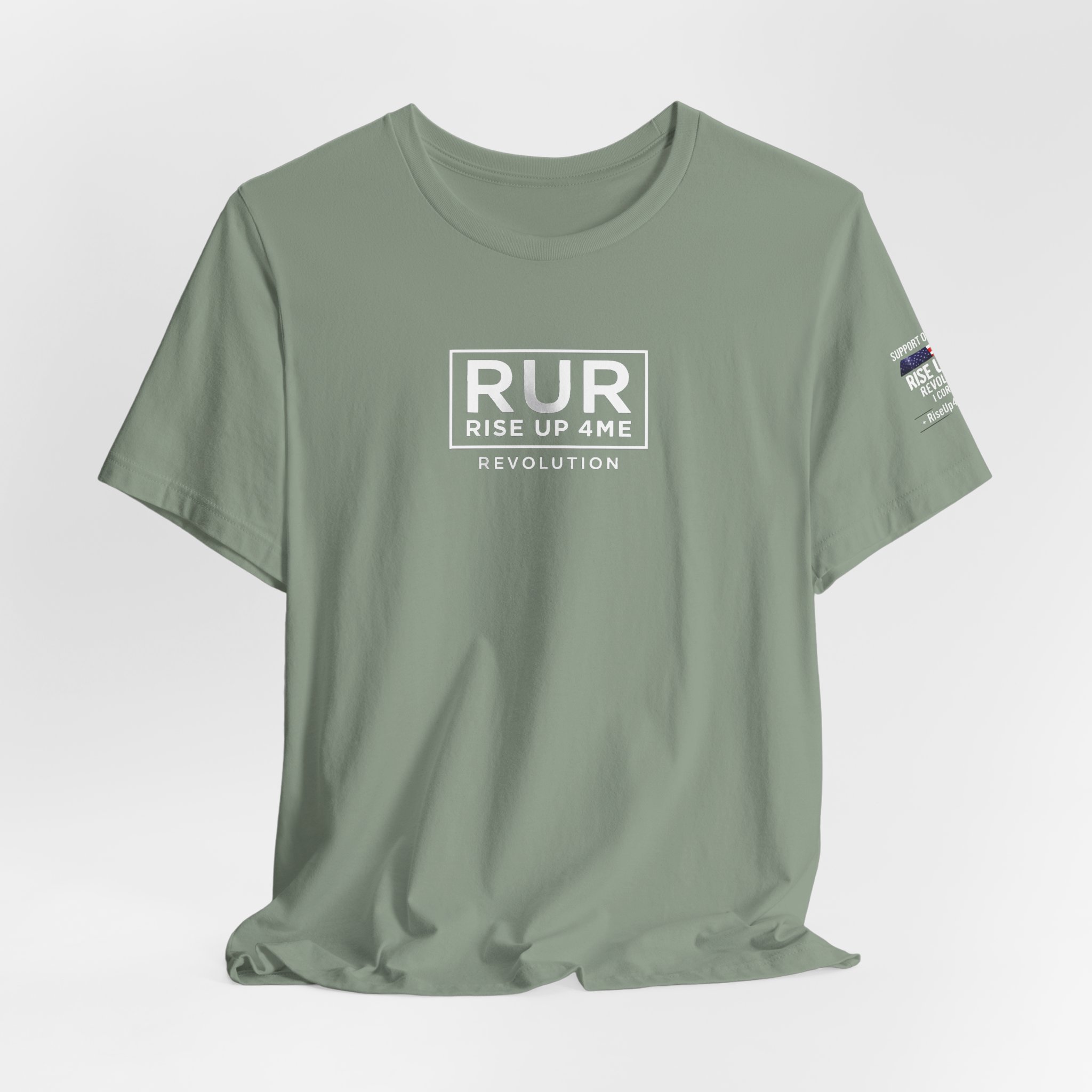Short Sleeve Crew Tee Rise Up 4 Me Revolution Tee, Unisex Short Sleeve Shirt, Motivational Graphic Tee, Affirmation Apparel, Gift for Activists, Everyday Wear - Image 20