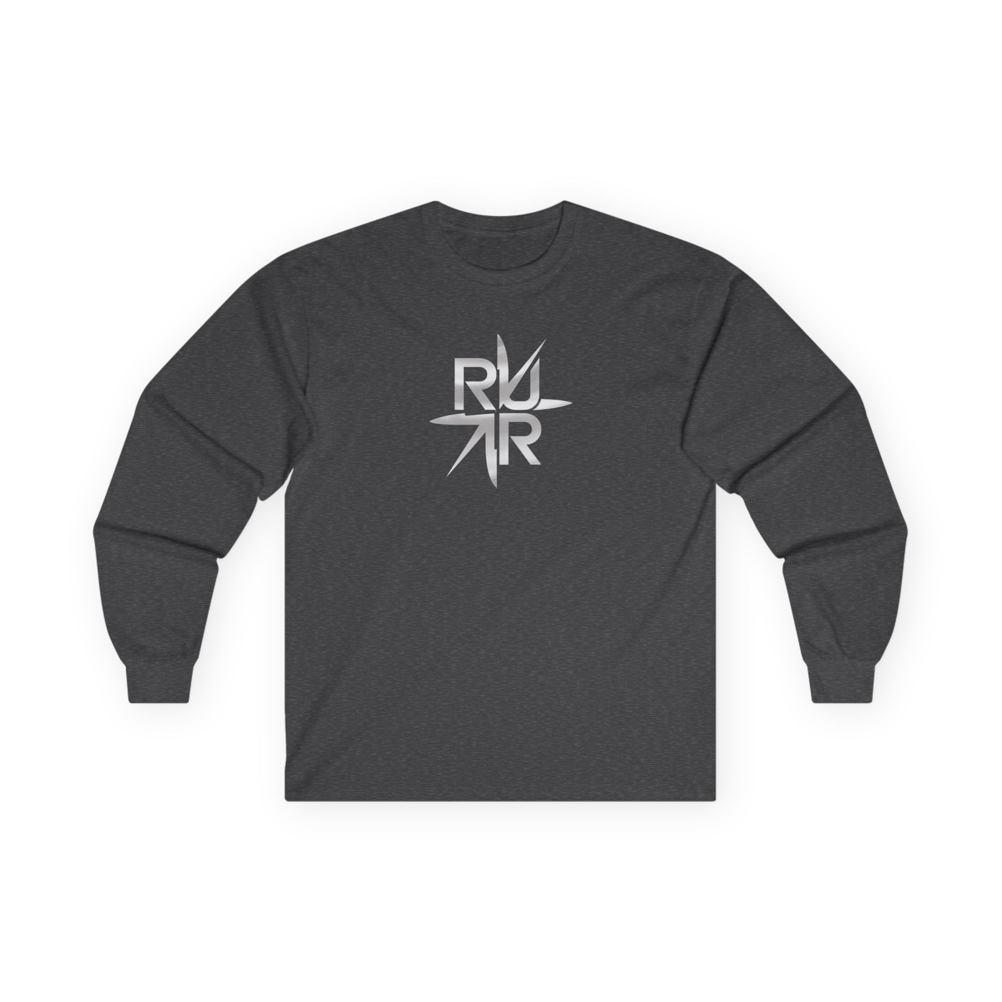 Long Sleeve T-Shirt RURStar Logo Long Sleeve Tee — Black Graphic Cotton Shirt ( Free Shipping Included) - Image 13