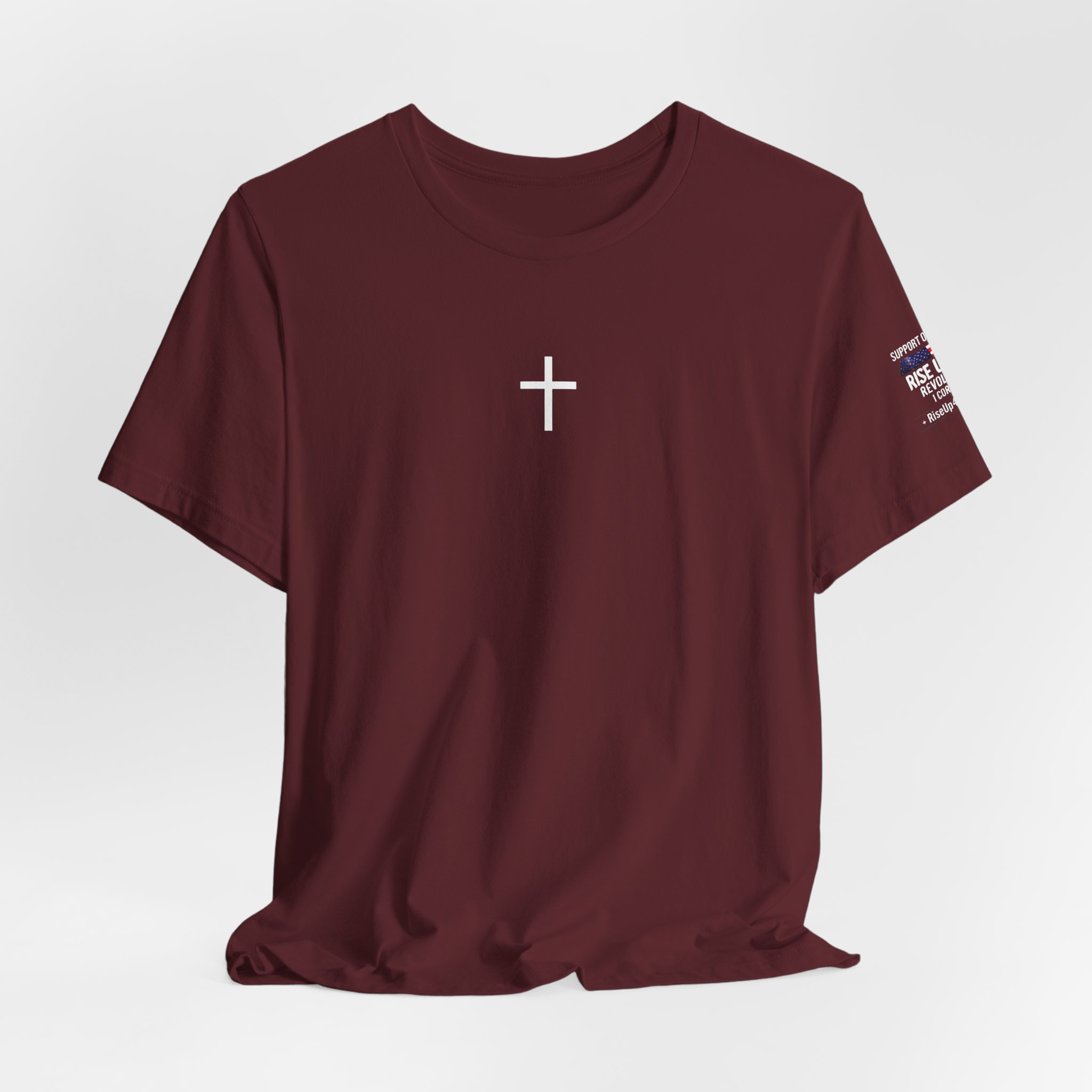 Short Sleeve Crew Tee Faith-Inspired Unisex Tee, Casual Christian Shirt, Summer Chill Top, Gift for Believers, Everyday Comfort Wear - Image 48