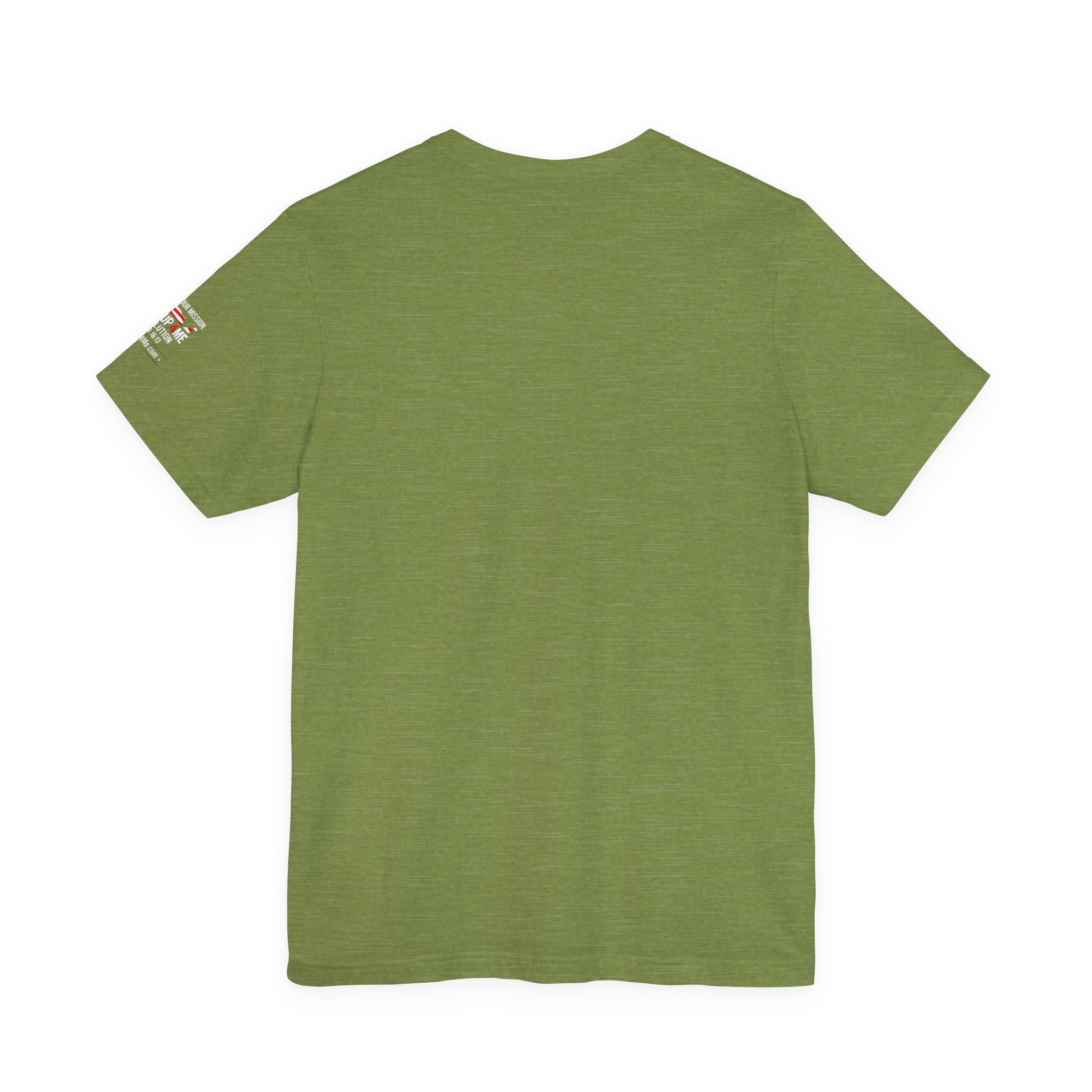 Short Sleeve Crew Tee Rise Up Shield T-Shirt — Patriotic Military Tribute Tee - Image 22
