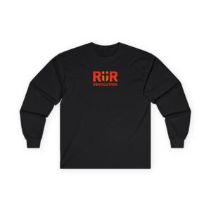 Classic Long Sleeve Tee Rise Up Revolution RUR Logo Long Sleeve Tee — Bold Streetwear Graphic Shirt
