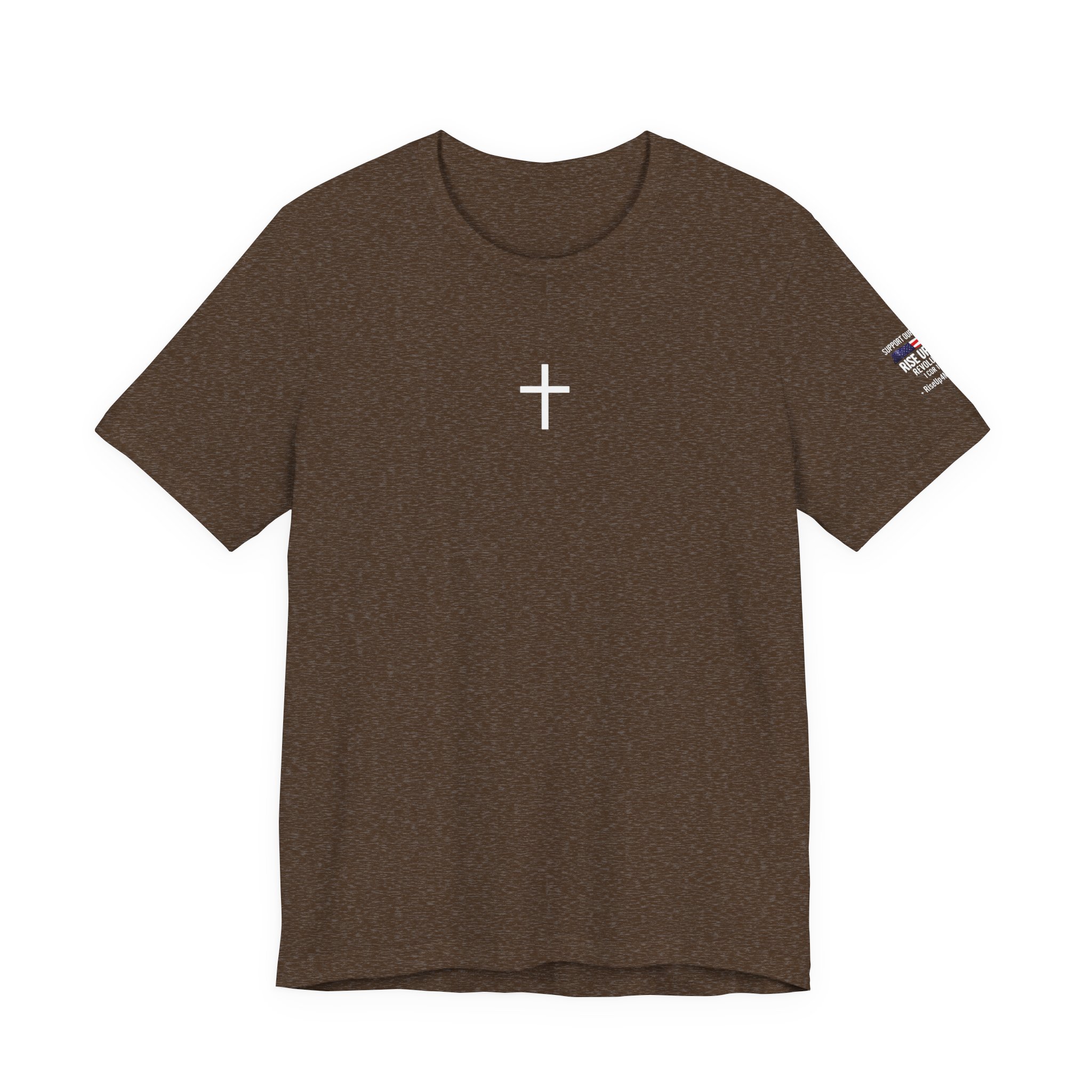 Short Sleeve Crew Tee Faith-Inspired Unisex Tee, Casual Christian Shirt, Summer Chill Top, Gift for Believers, Everyday Comfort Wear - Image 17