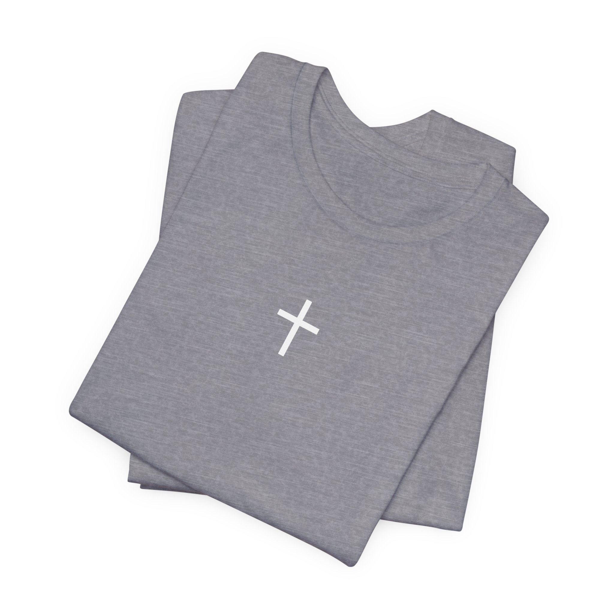 Short Sleeve Crew Tee Faith-Inspired Unisex Tee, Casual Christian Shirt, Summer Chill Top, Gift for Believers, Everyday Comfort Wear - Image 35