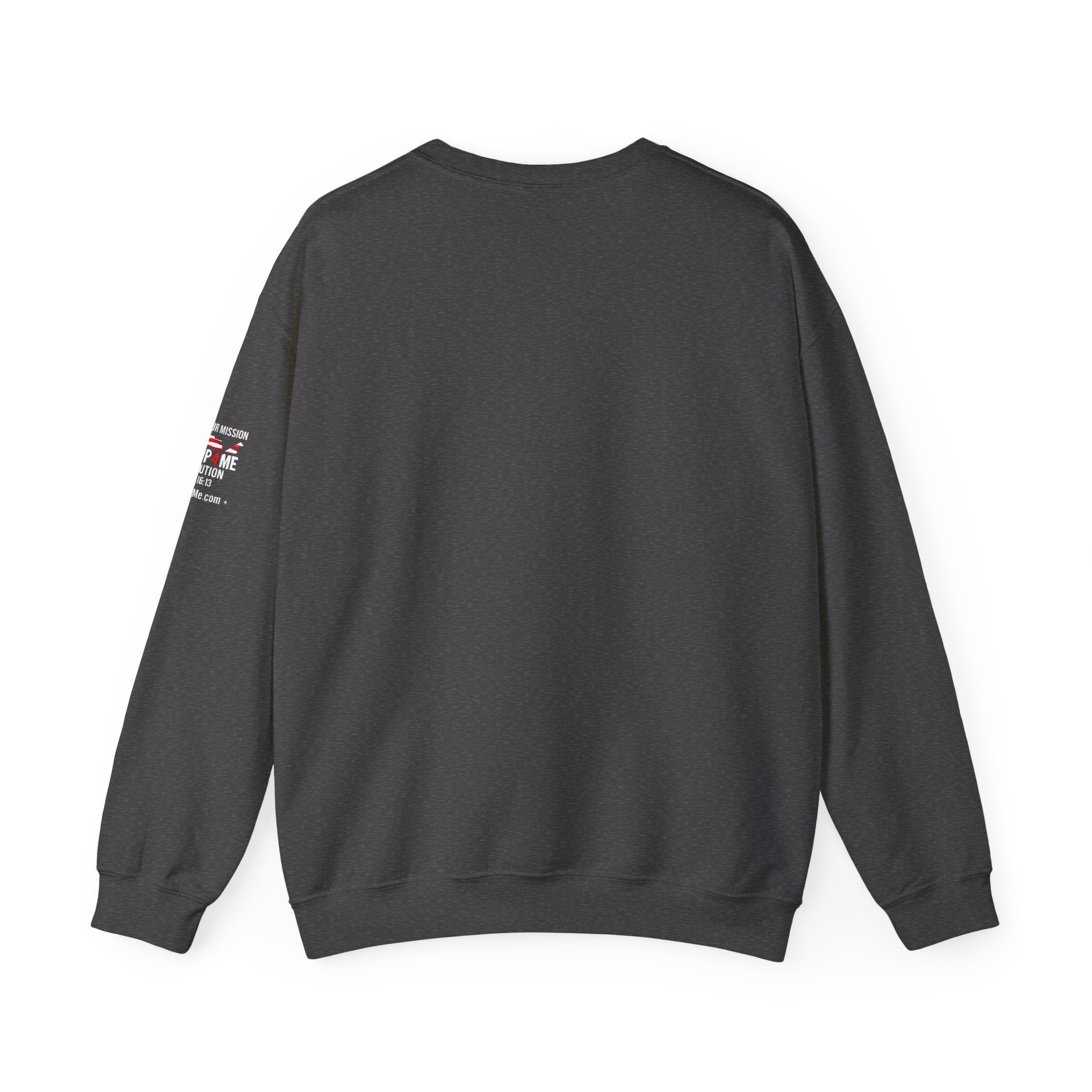Crew Neck Unisex Comfy Sweatshirt Revolution Logo Crewneck Sweatshirt — R|R Red Logo Pullover - Image 30