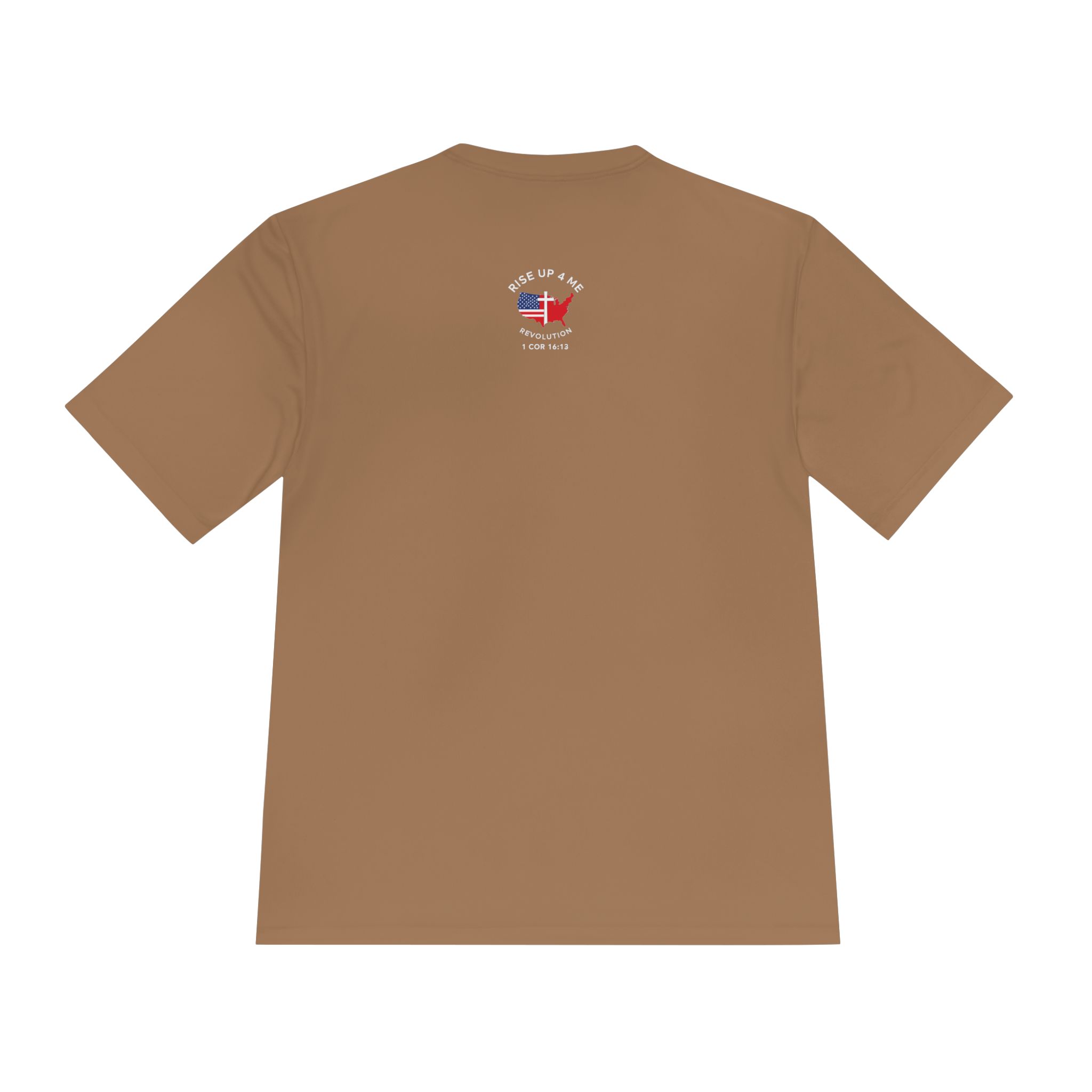Workout Gym Apparel Patriotic RƎR Performance Tee — American Flag Map “Freedom” Moisture‑Wicking Shirt - Image 6