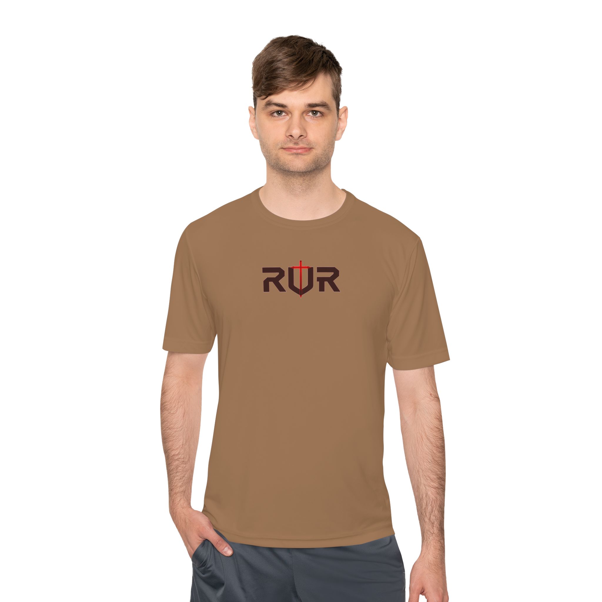 Workout Gym Apparel Patriotic RƎR Performance Tee — American Flag Map “Freedom” Moisture‑Wicking Shirt - Image 7