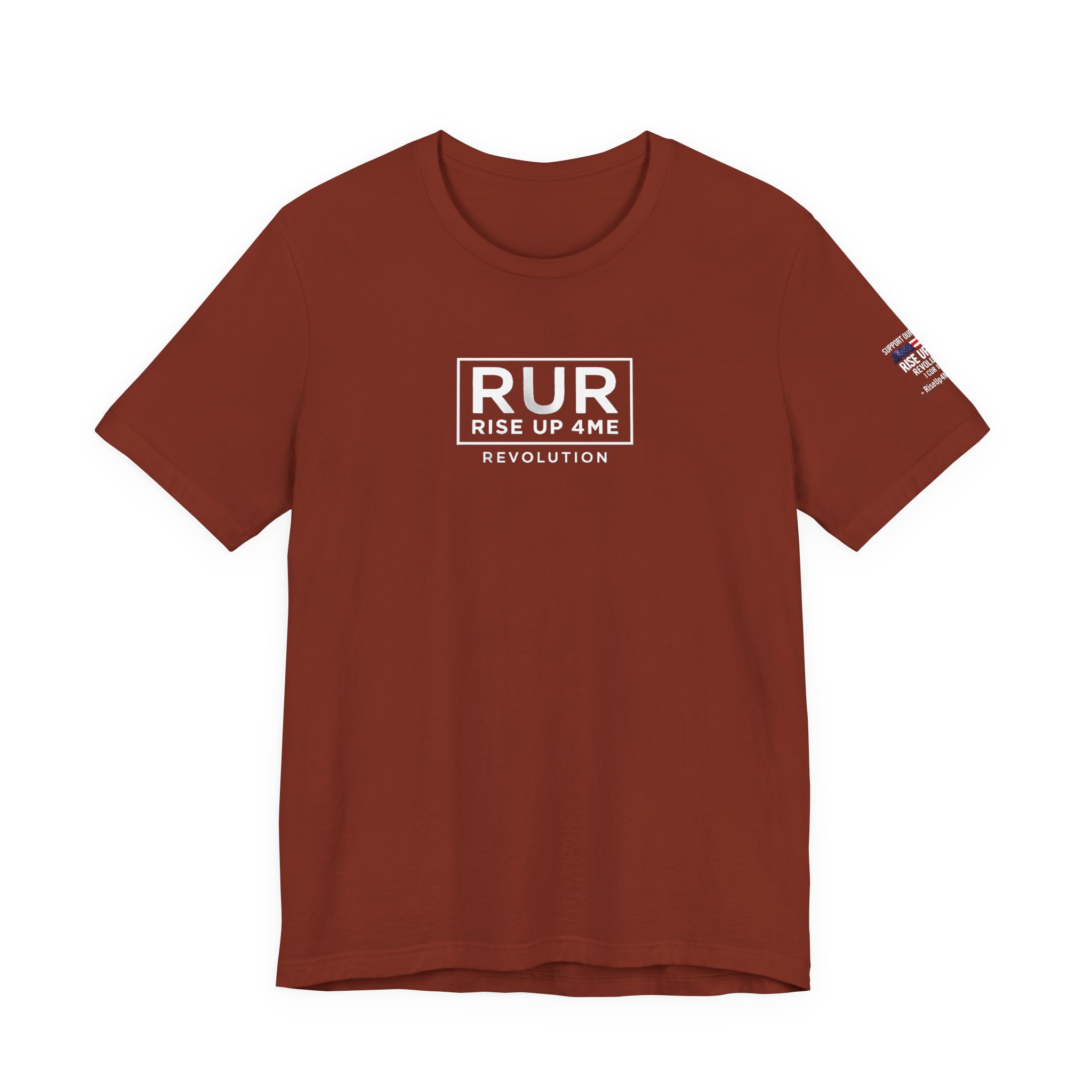 Short Sleeve Crew Tee Rise Up 4 Me Revolution Tee, Unisex Short Sleeve Shirt, Motivational Graphic Tee, Affirmation Apparel, Gift for Activists, Everyday Wear