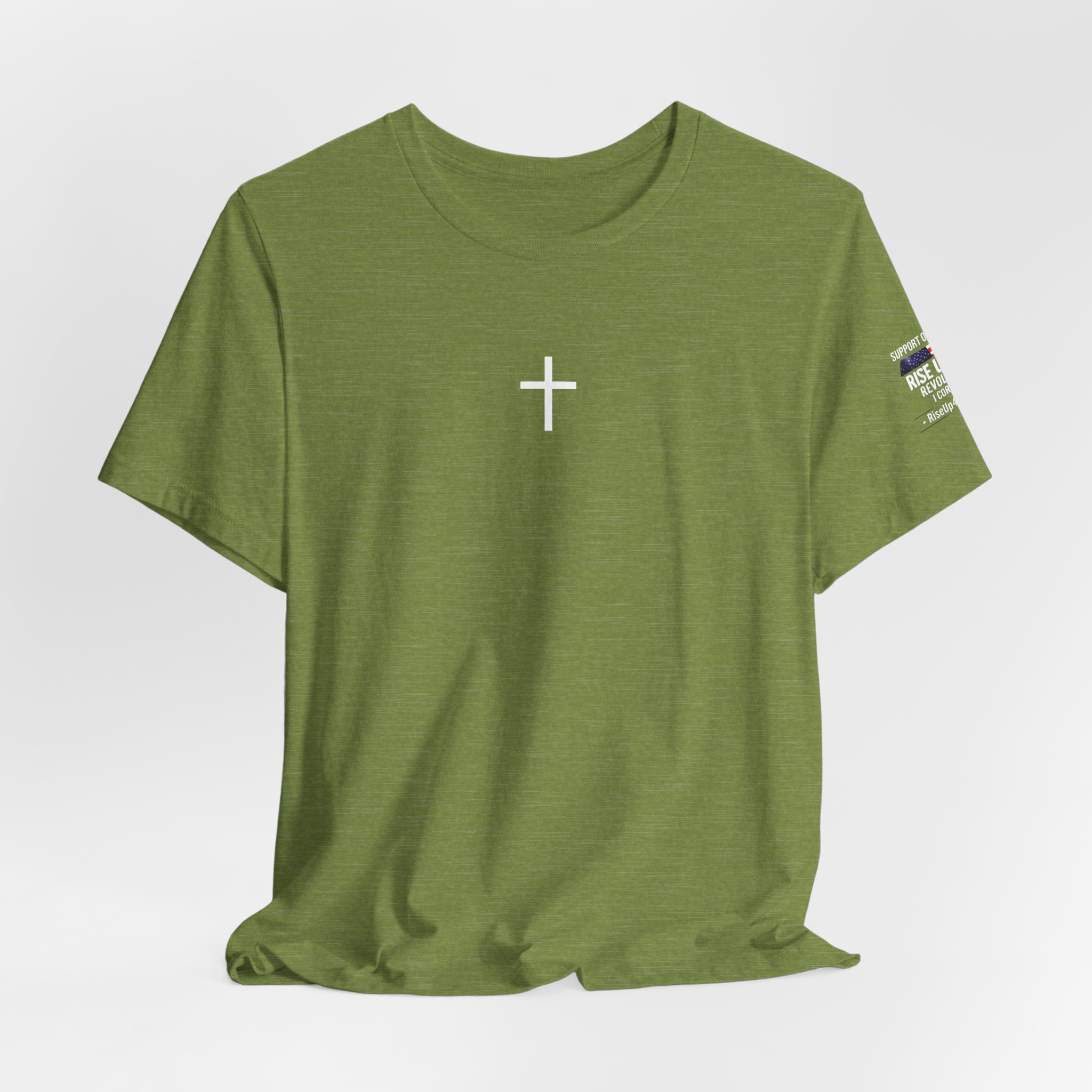 Short Sleeve Crew Tee Faith-Inspired Unisex Tee, Casual Christian Shirt, Summer Chill Top, Gift for Believers, Everyday Comfort Wear - Image 28