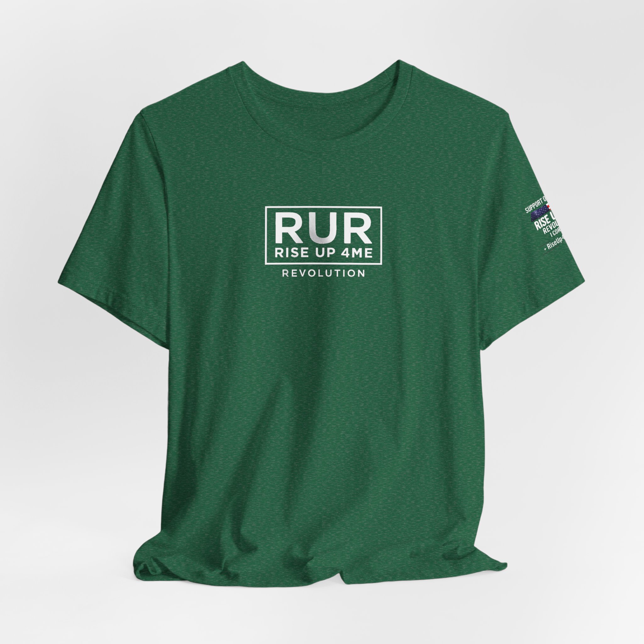 Short Sleeve Crew Tee Rise Up 4 Me Revolution Tee, Unisex Short Sleeve Shirt, Motivational Graphic Tee, Affirmation Apparel, Gift for Activists, Everyday Wear - Image 24