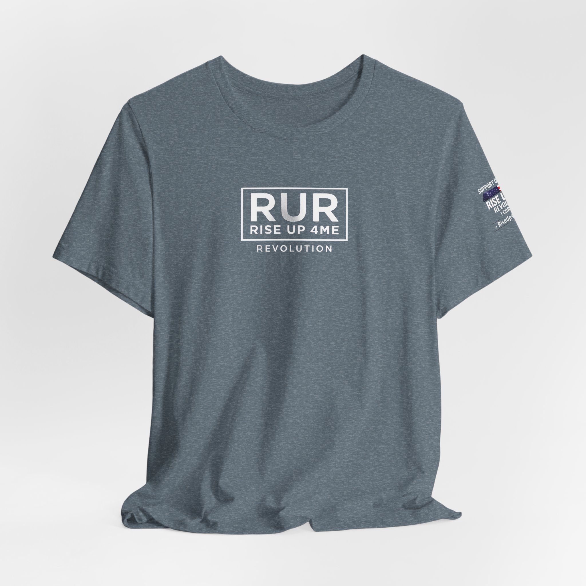 Short Sleeve Crew Tee Rise Up 4 Me Revolution Tee, Unisex Short Sleeve Shirt, Motivational Graphic Tee, Affirmation Apparel, Gift for Activists, Everyday Wear - Image 28